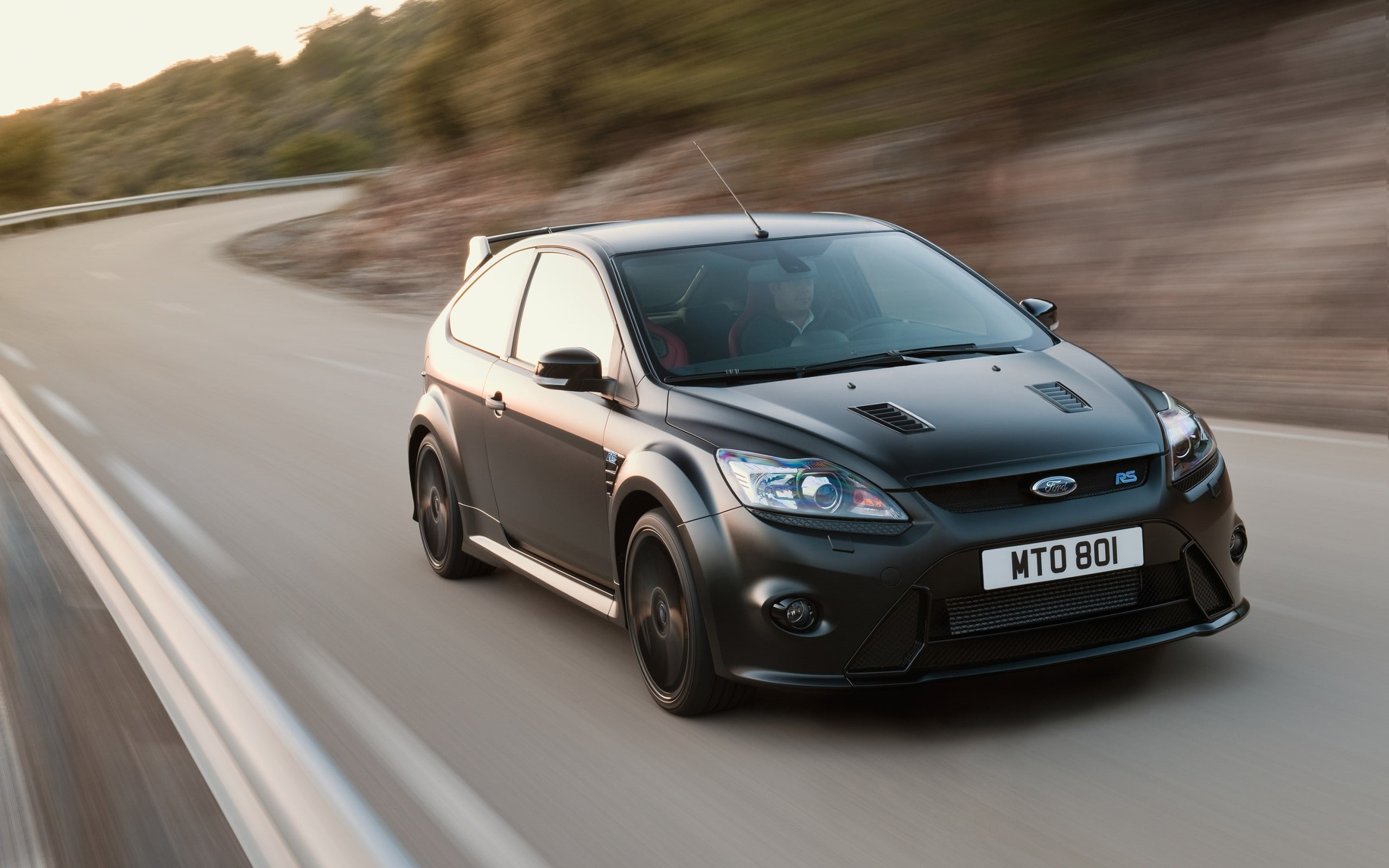 rs, cars, 2K, motion, ford, focus, hd, blur, HD Wallpaper