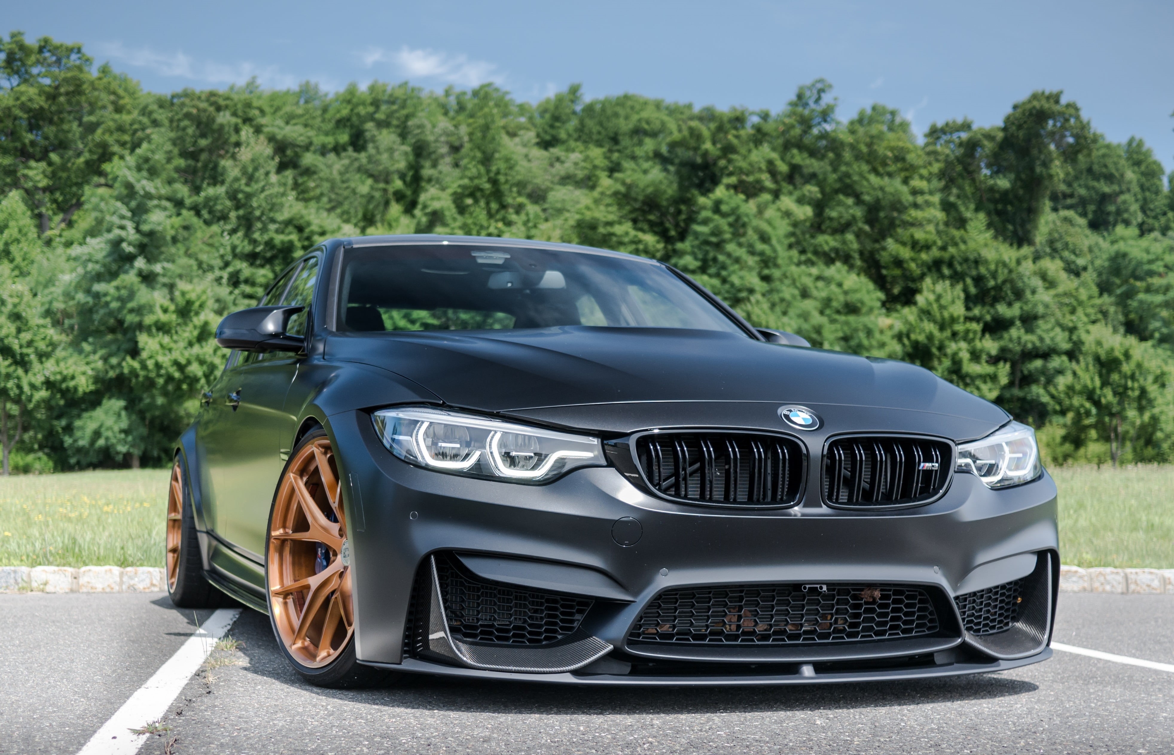 Sight, Predator, M3, BMW, Black, LED, F80, 4K, HD Wallpaper