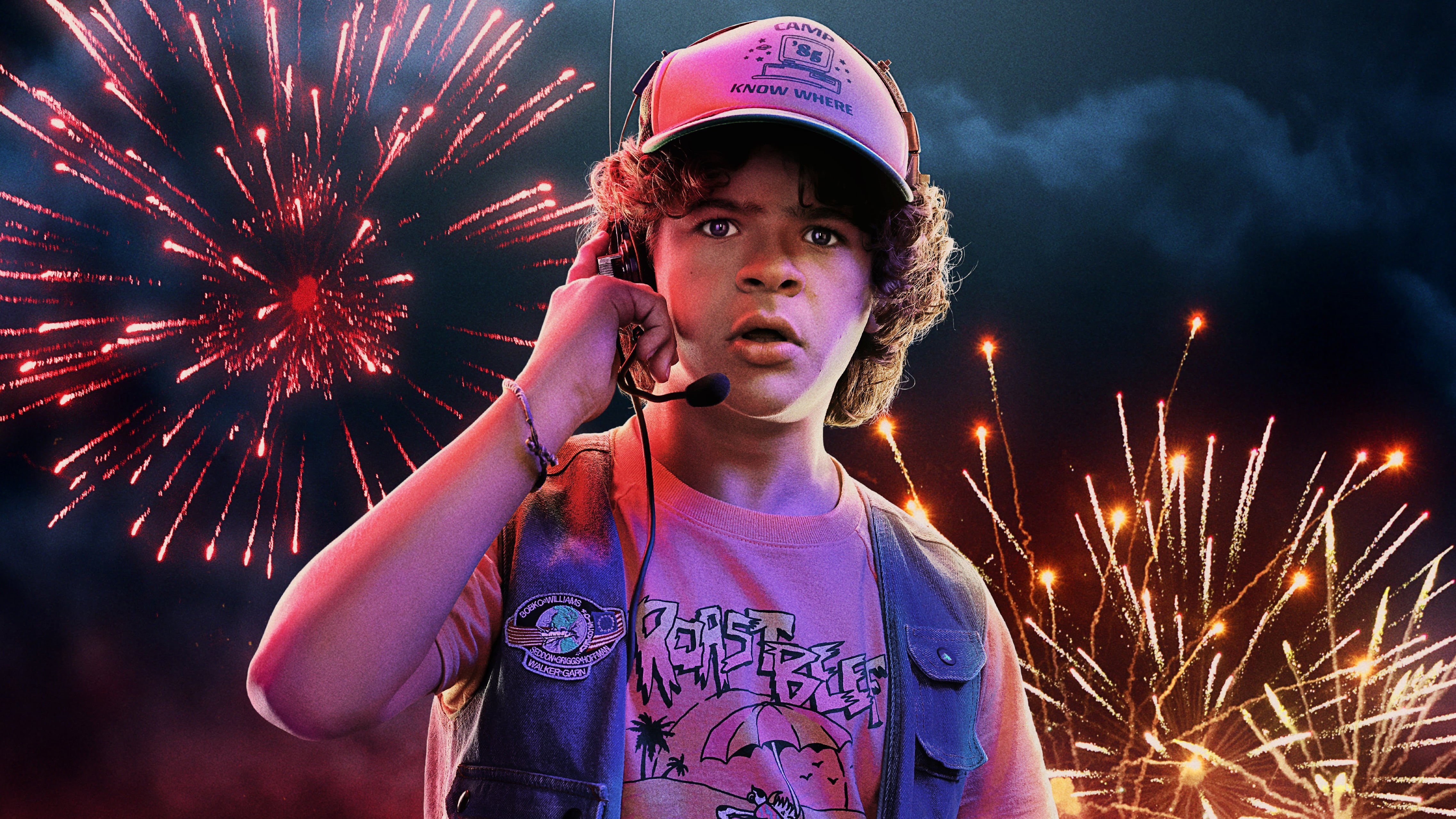 Gaten Matarazzo, 4K, Dustin Henderson, TV Show, Stranger Things - Season 3, Stranger Things, HD Wallpaper