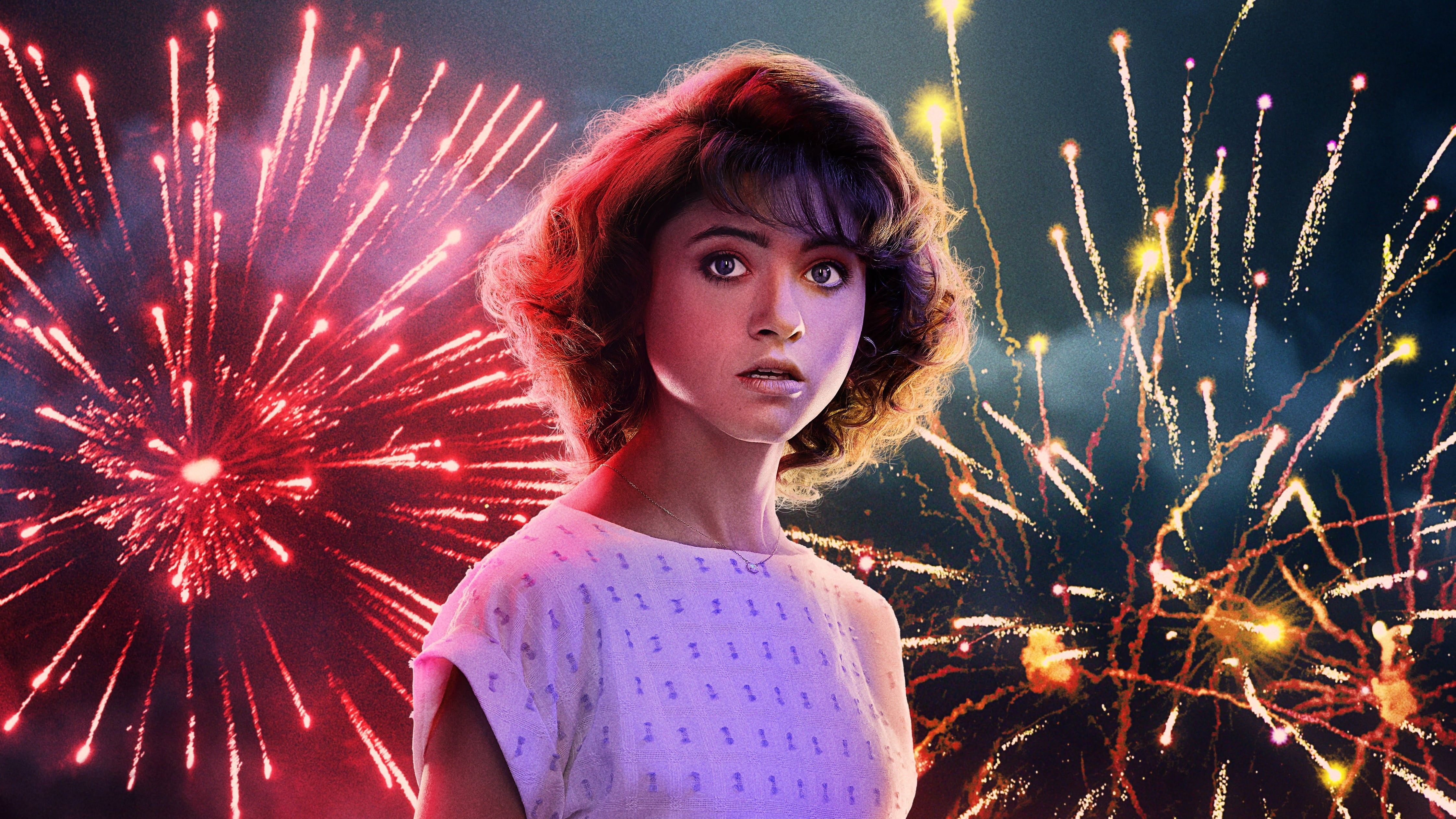 Stranger Things, Natalia Dyer, Stranger Things - Season 3, 4K, TV Show, Nancy Wheeler, HD Wallpaper