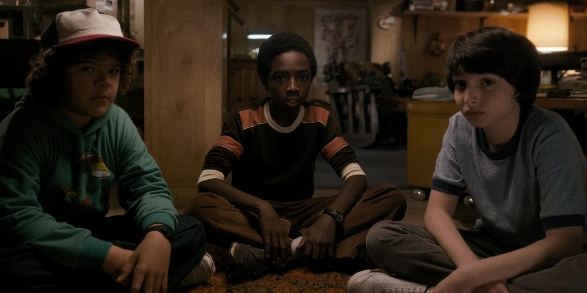 Dustin Henderson, Finn Wolfhard, Mike Wheeler, 1080P, Caleb McLaughlin, Stranger Things, Gaten Matarazzo, Lucas Sinclair, TV Show, HD Wallpaper