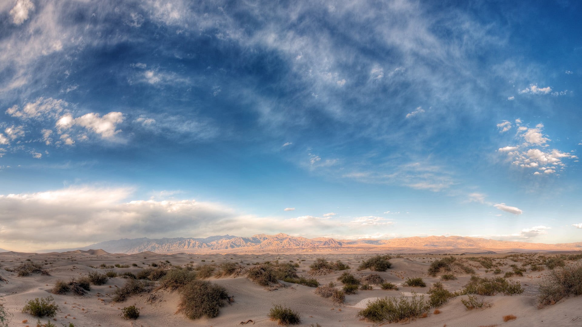 waves, arid climate, scenics - nature, horizon, 1080P, cloud - sky, painting, landscape, beauty in nature, white, sea, sky, environment, blue, desert, HD Wallpaper