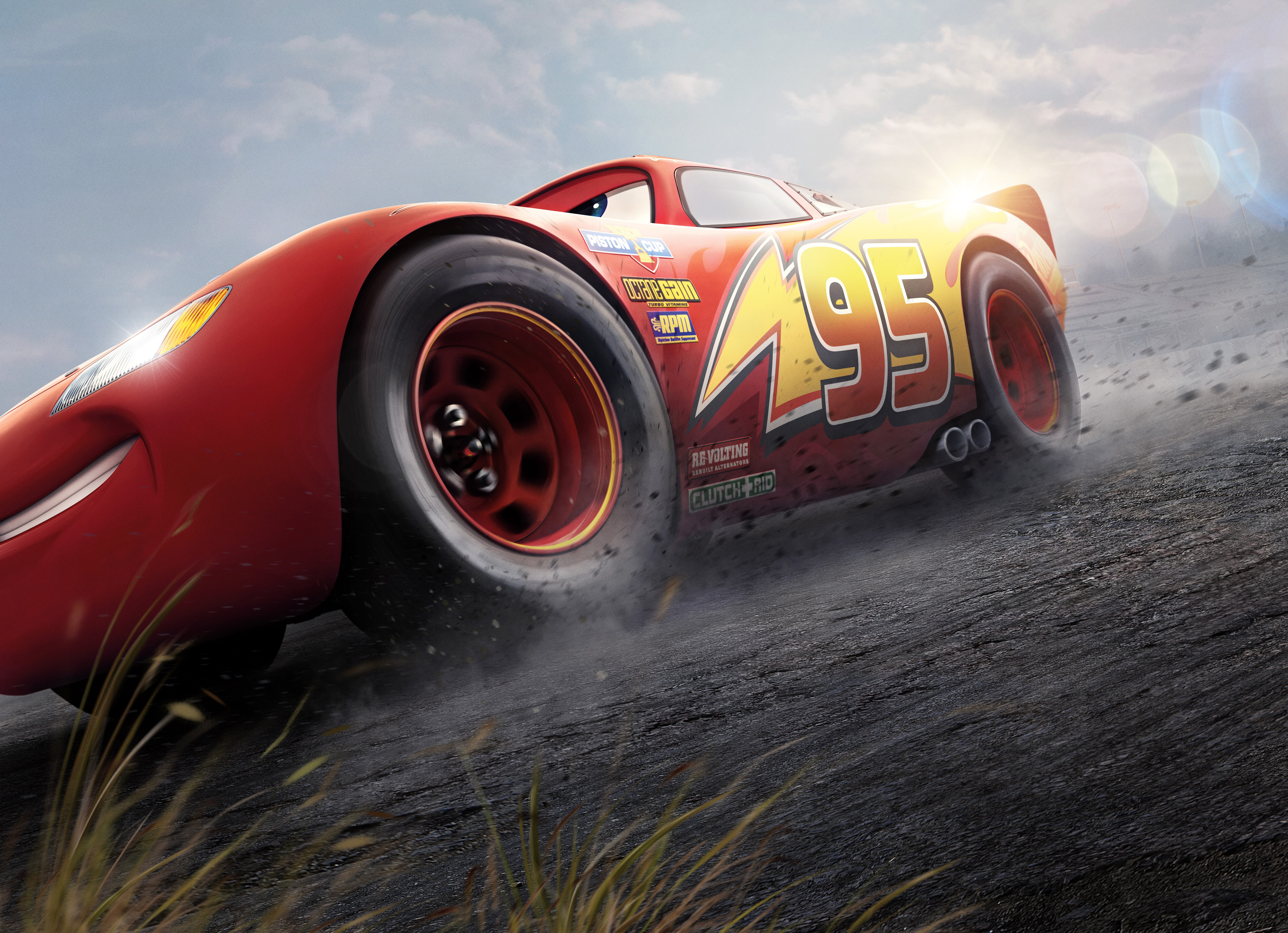 Cars 3, 4K, 5K, 8K, Lightning McQueen, HD Wallpaper