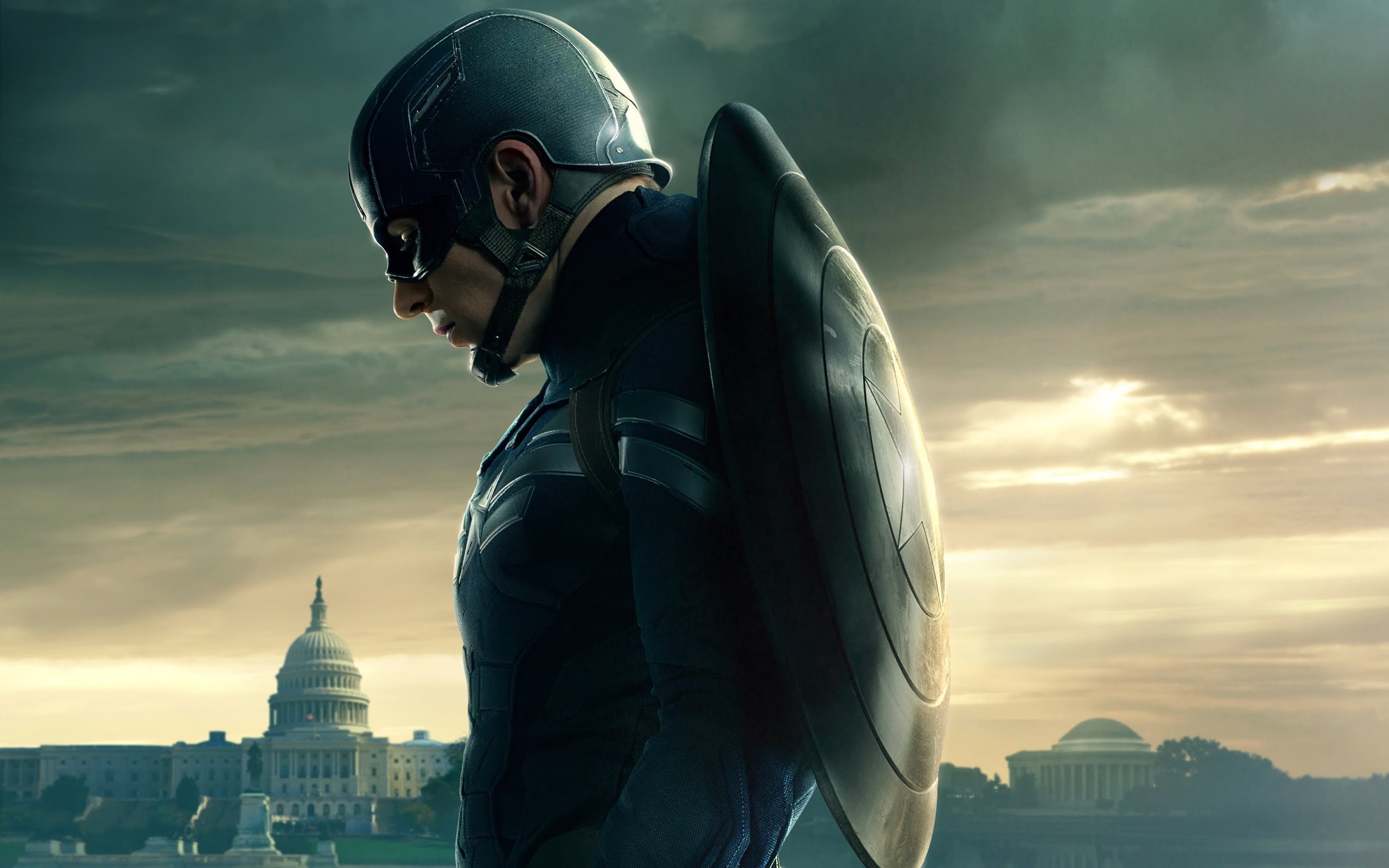 Soldier, Movie, America, Captain, 2014, 2K, Winter, HD Wallpaper