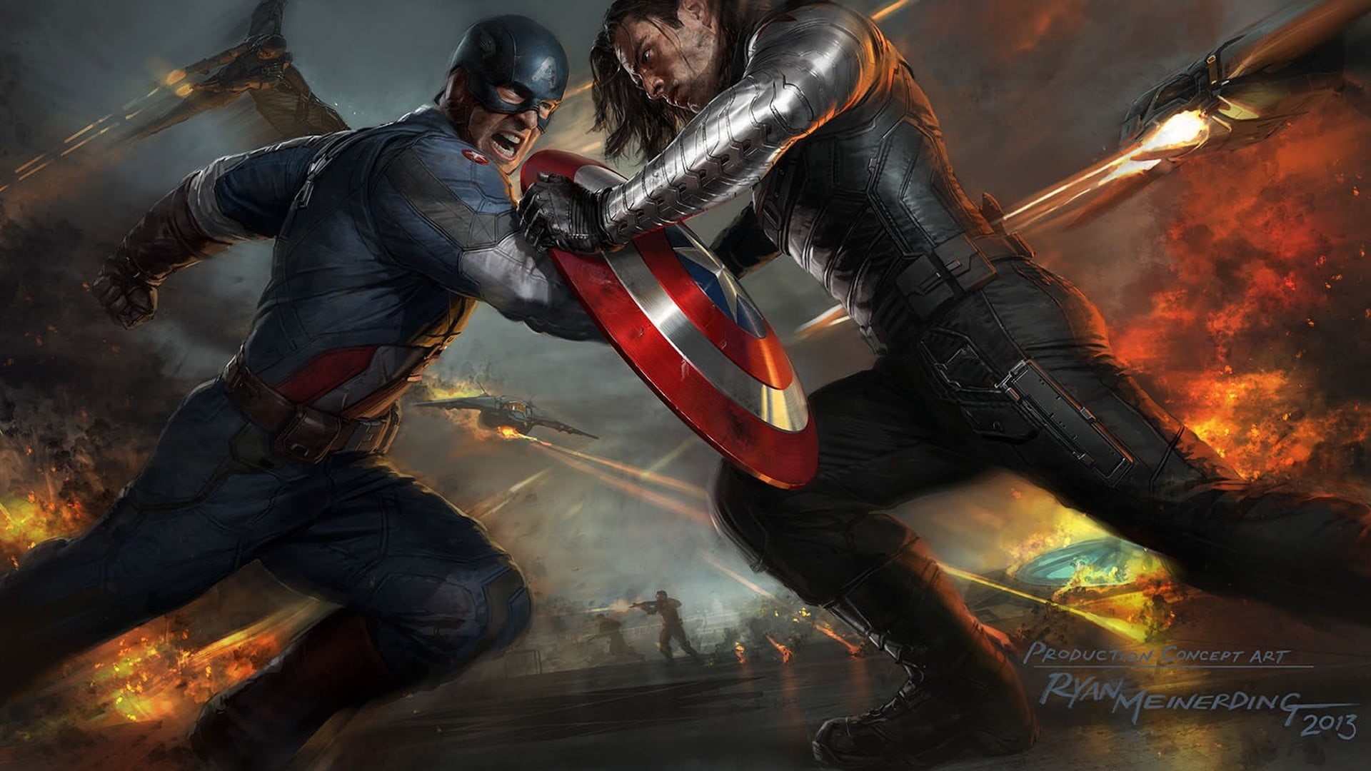young adult, fantasy, security, competition, winter, Bucky Barnes, leather, sport, young men, arts culture and entertainment, america, steel, aggression, HD Wallpaper