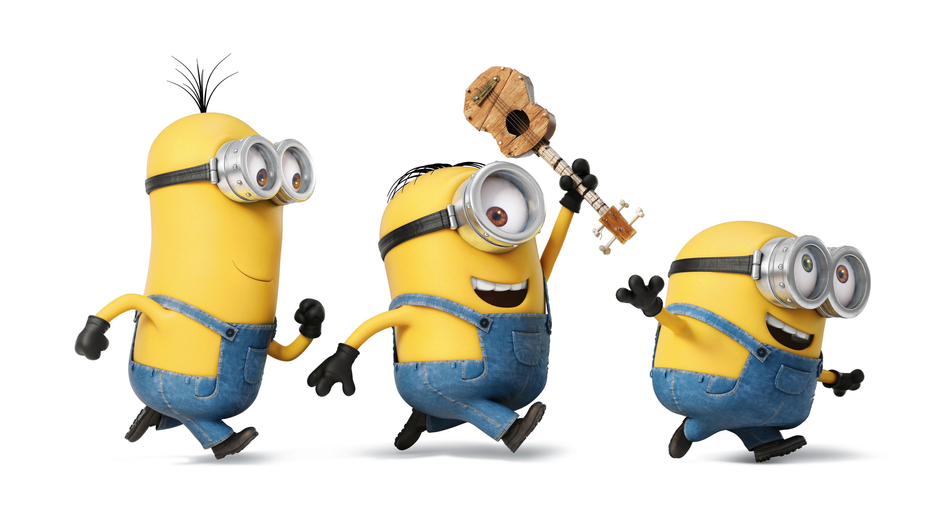k, Despicable, Minions, 4K, HD Wallpaper