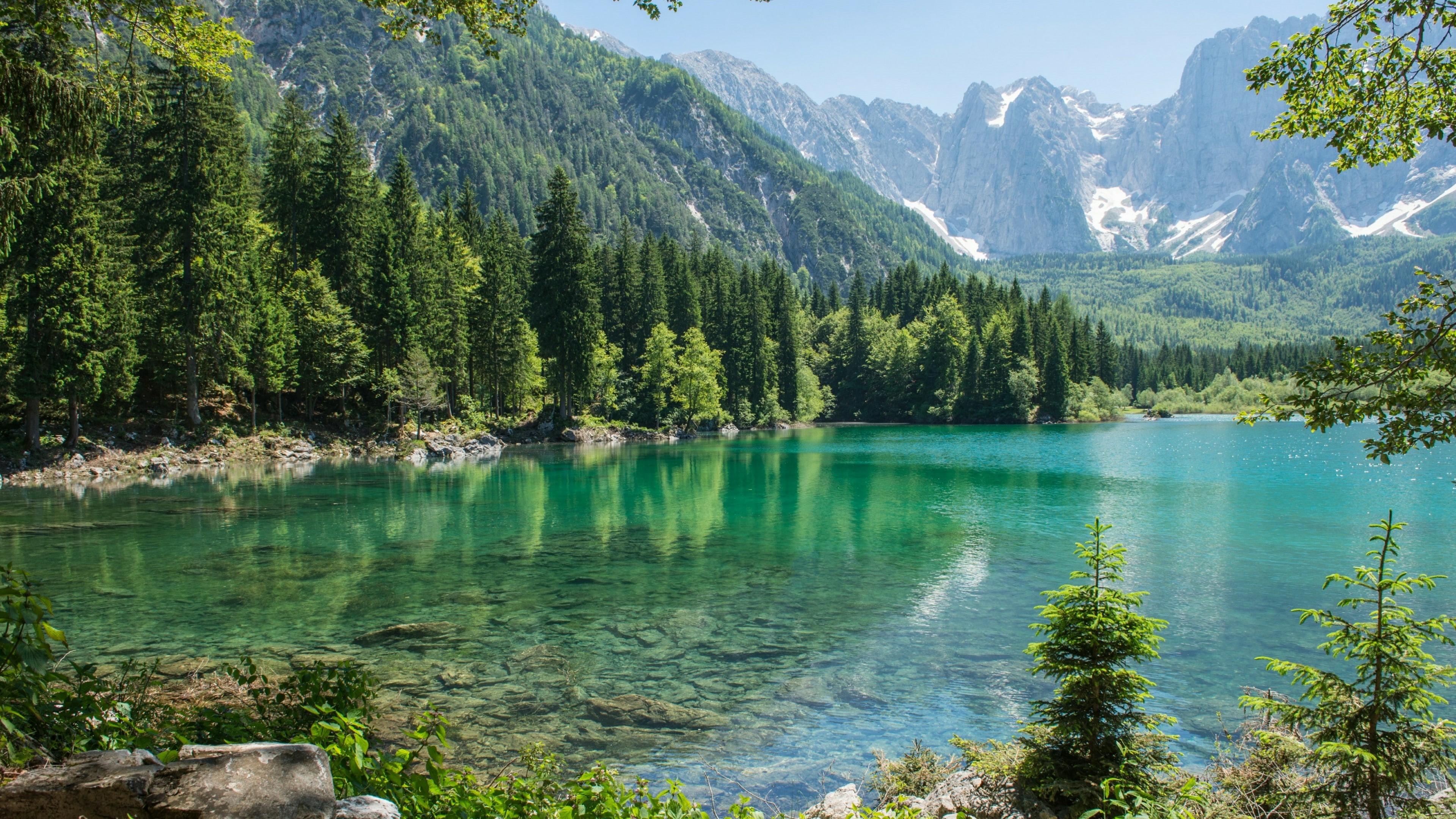 lake, glacial lake, 4K, mountain, wilderness, mount scenery, water resources, tarn, water, nature, mountain lake, HD Wallpaper