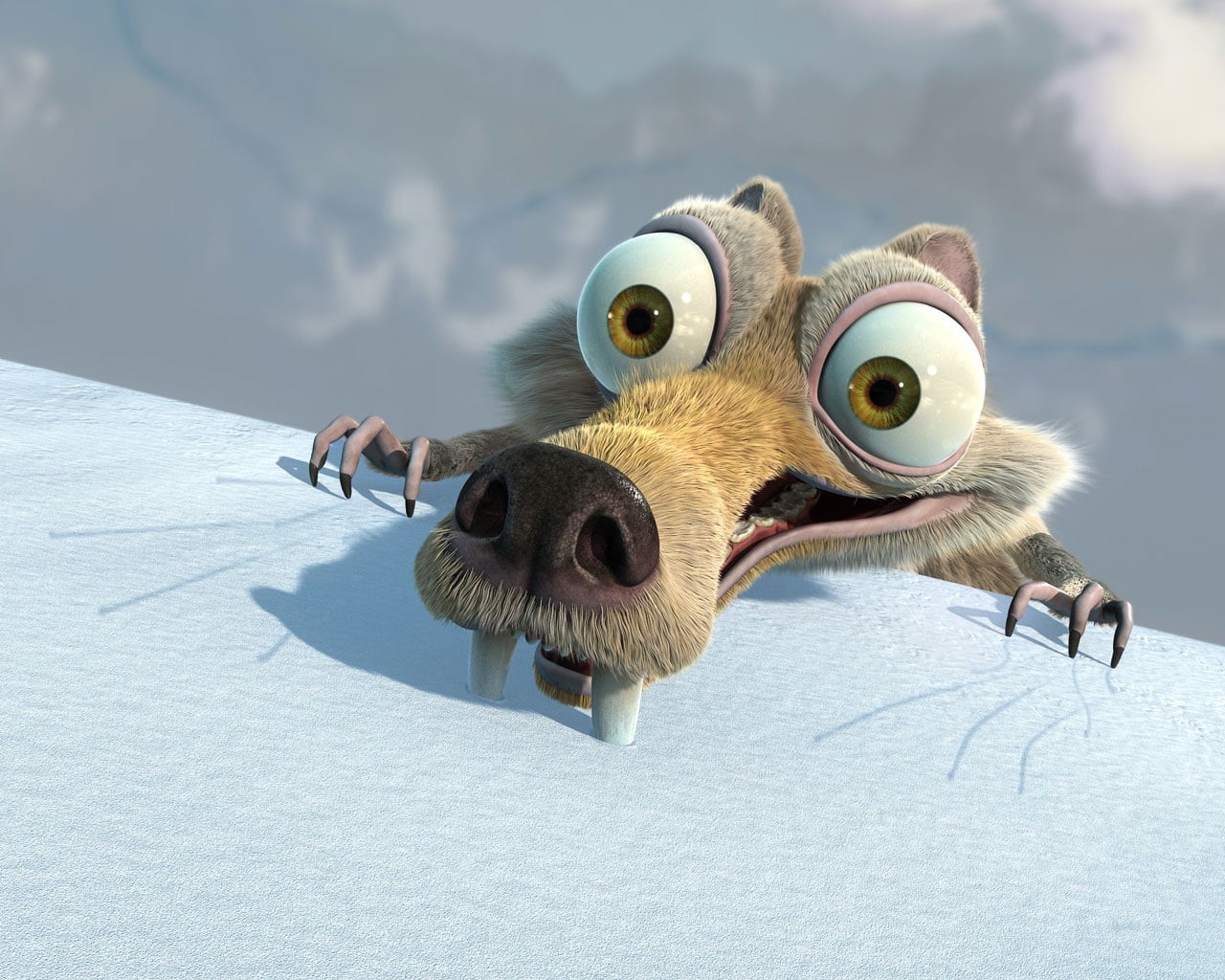 day, dog, no people, movies, focus on foreground, vertebrate, squirrel, 720P, close-up, nature, one animal, mammal, sid, digital, snow, winter, HD Wallpaper