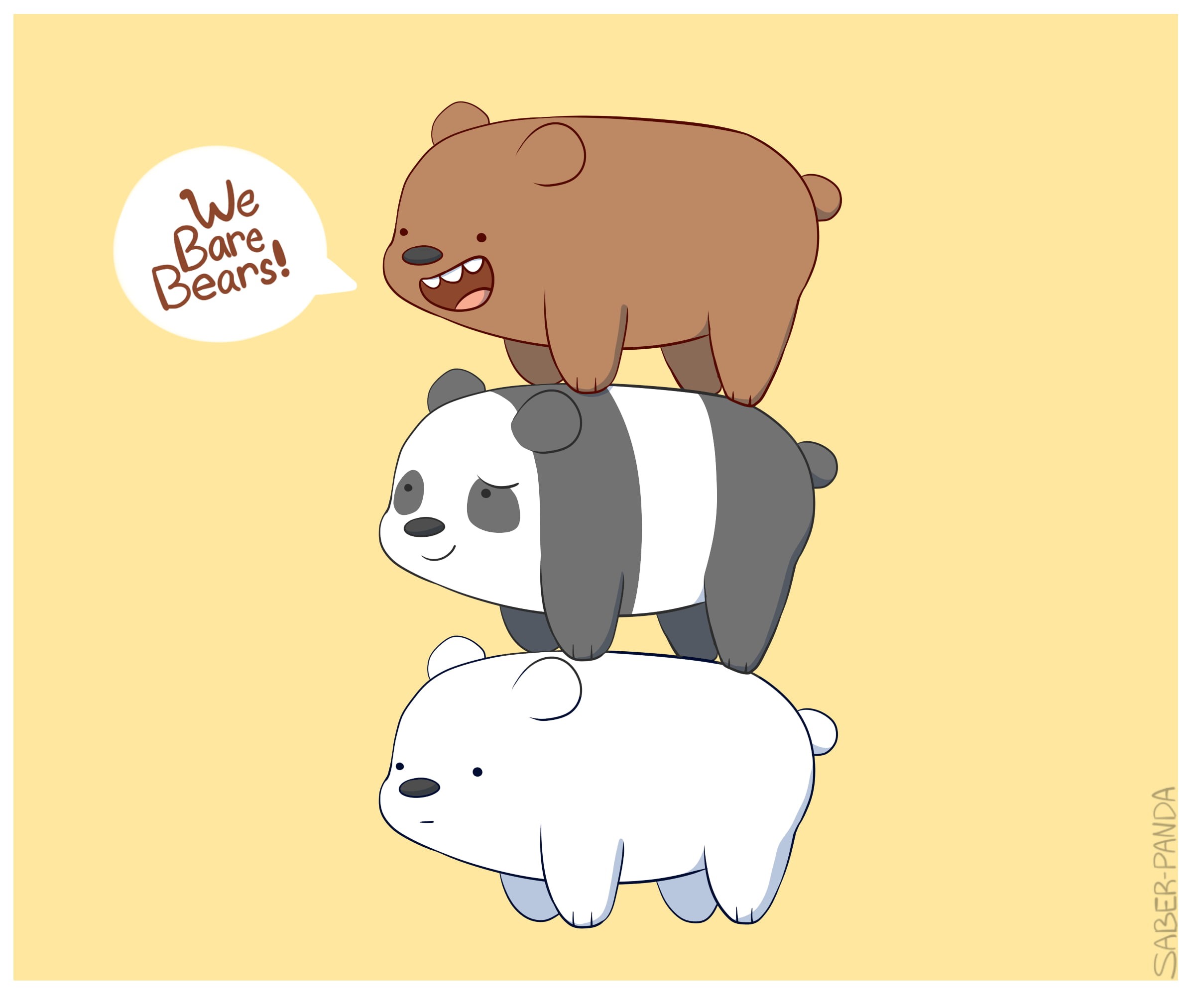 We Bare Bears, TV Show, 1080P, HD Wallpaper