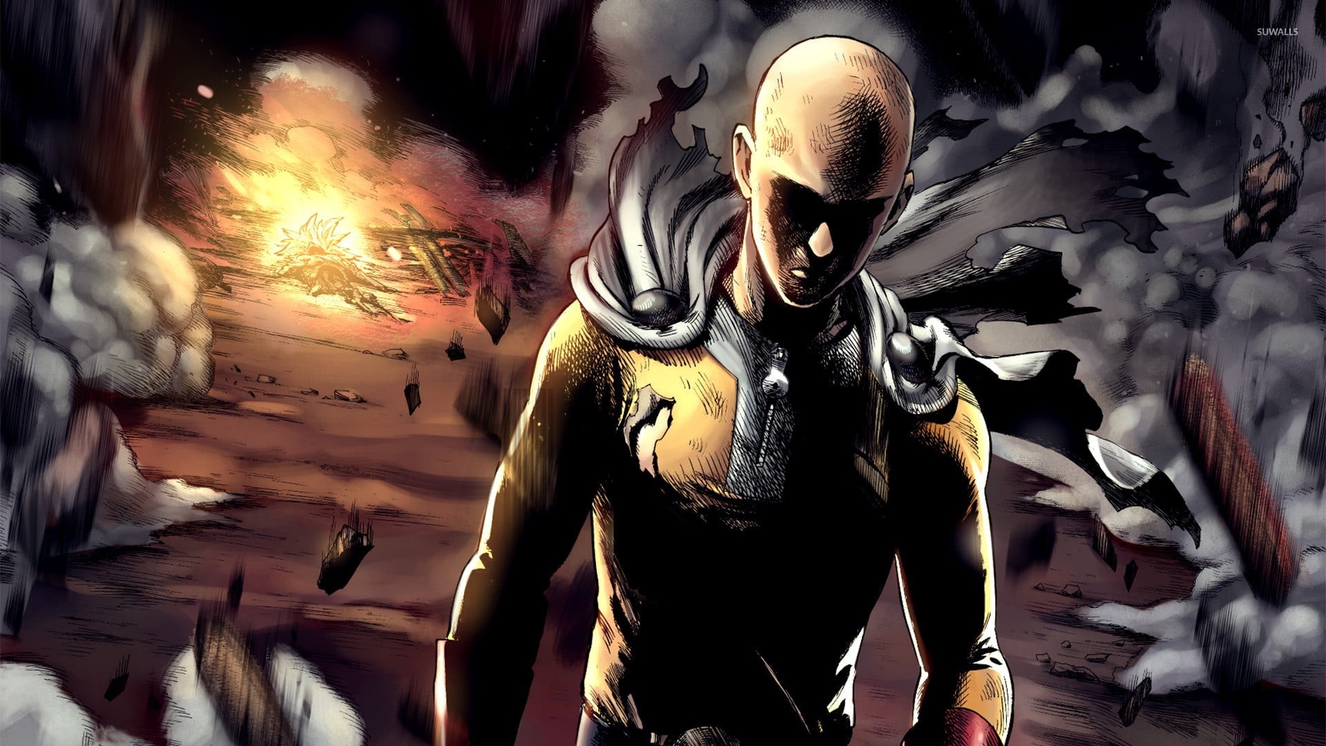 sculpture, lifestyles, creativity, leisure activity, representation, punch, One-Punch Man, human representation, artwork, one, arts culture and entertainment, HD Wallpaper