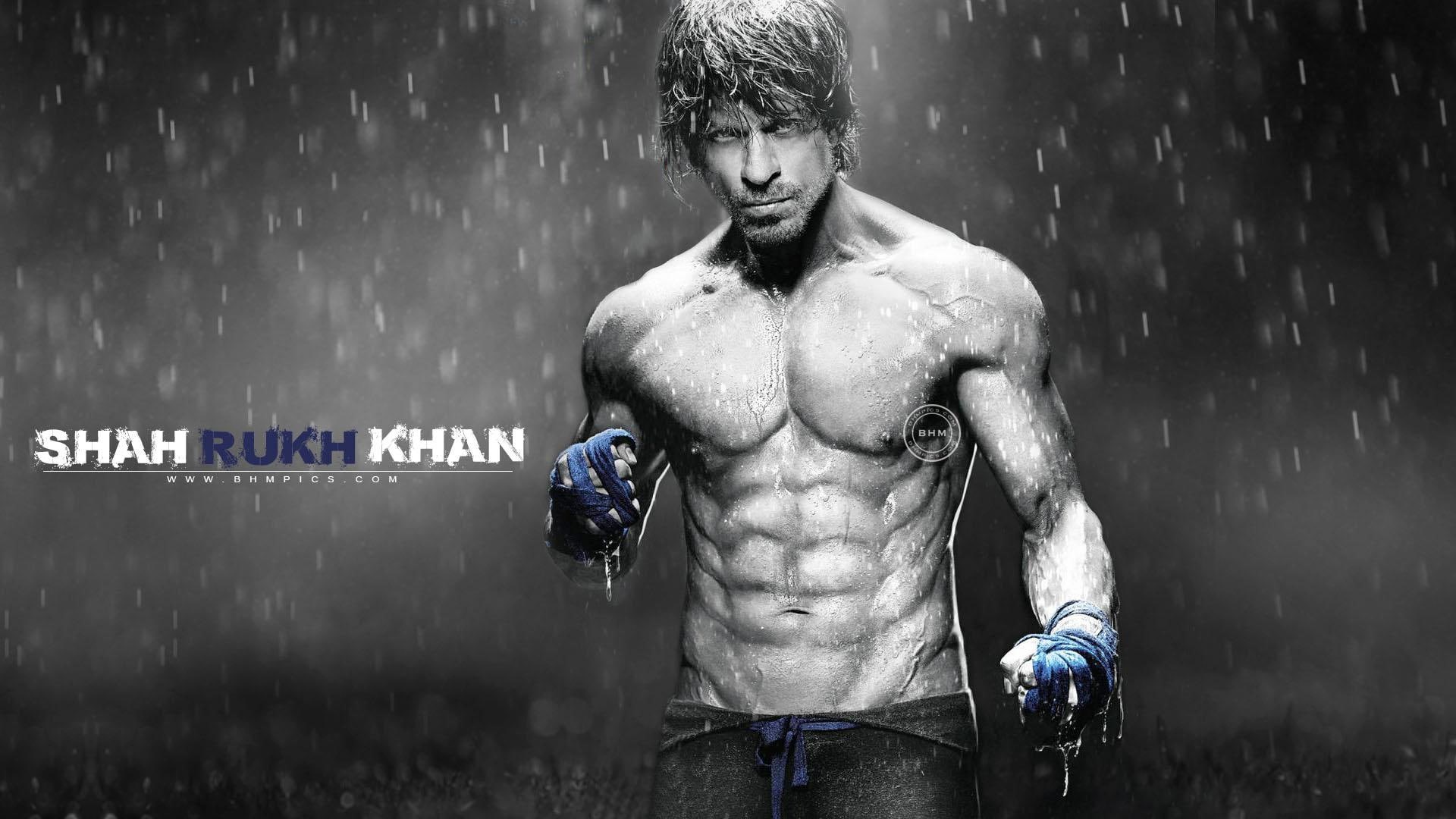abs, shah, khan, eight, 1080P, actor, male celebrities, bollywood, rukh, pack, shahrukh khan, HD Wallpaper