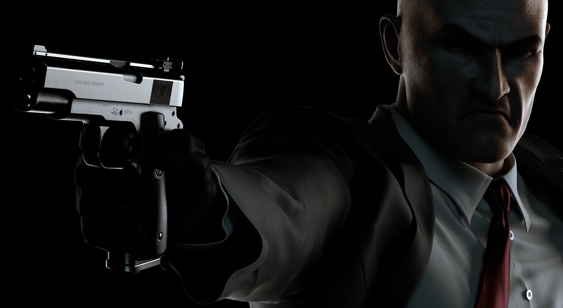 adult, holding, Absolution, studio shot, one person, threats, handgun, Games, agent, sign, warning sign, communication, weapon, social issues, HD Wallpaper