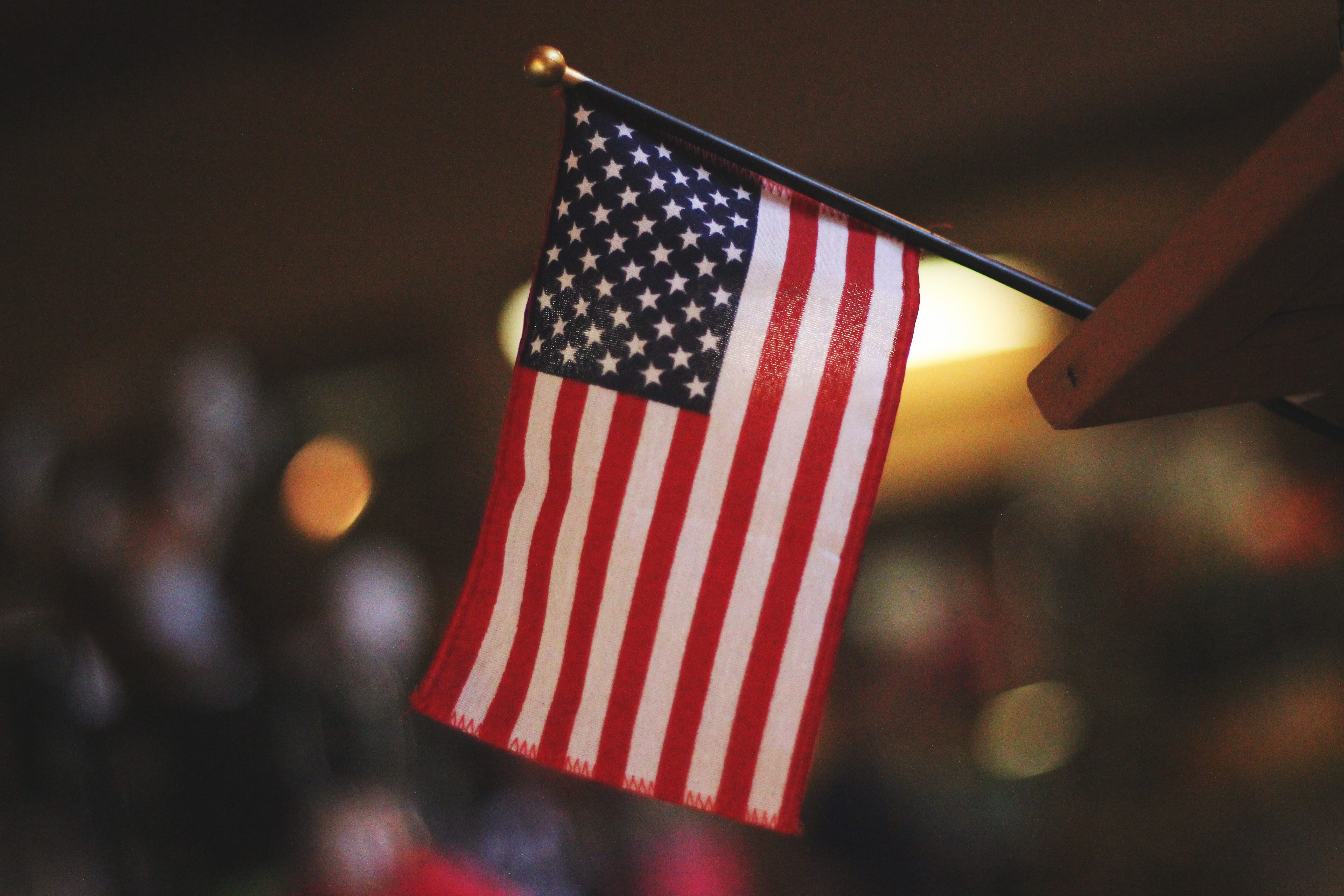 white, 5K, military, emotion, united state, flag, selective, focus on foreground, patriotism, shape, pride, independence, focus, celebration, usa, flaglet, HD Wallpaper