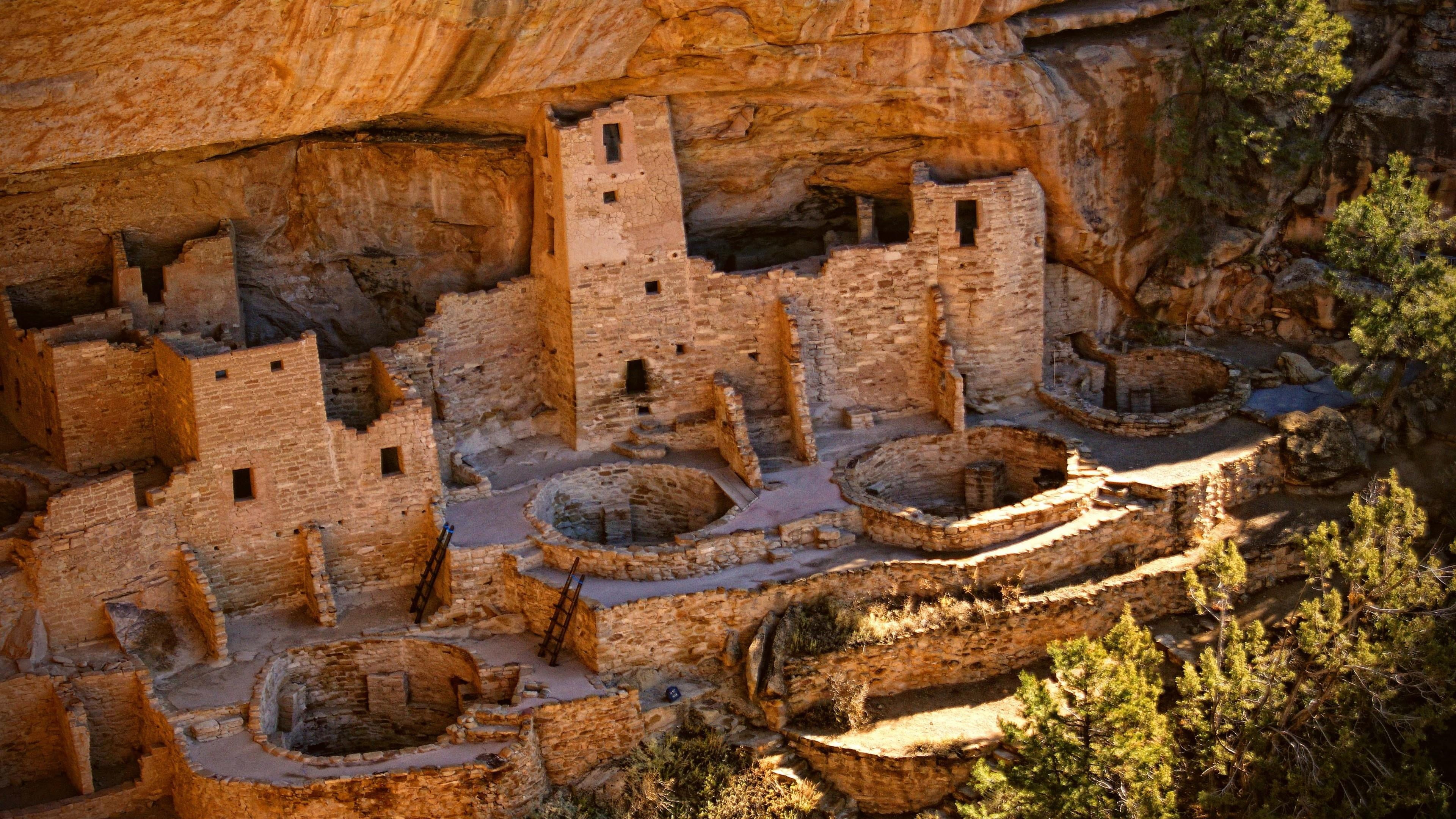 colorado, history, mesa, united states, cliff, nature, old, travel, tourism, solid, mesa verde national park, travel destinations, ancient history, architecture, HD Wallpaper