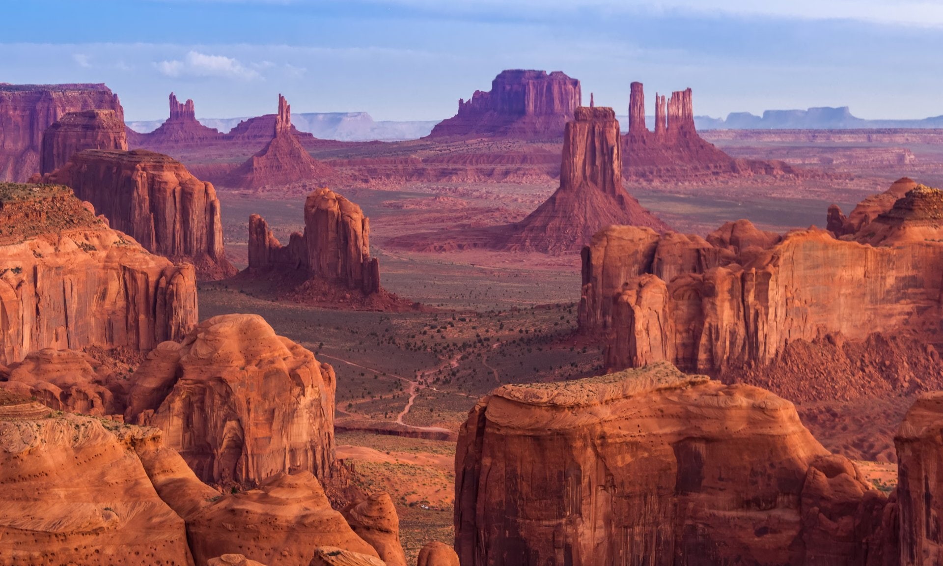 1080P, Rock, Desert, Cliff, Monument Valley, Earth, Landscape, USA, HD Wallpaper