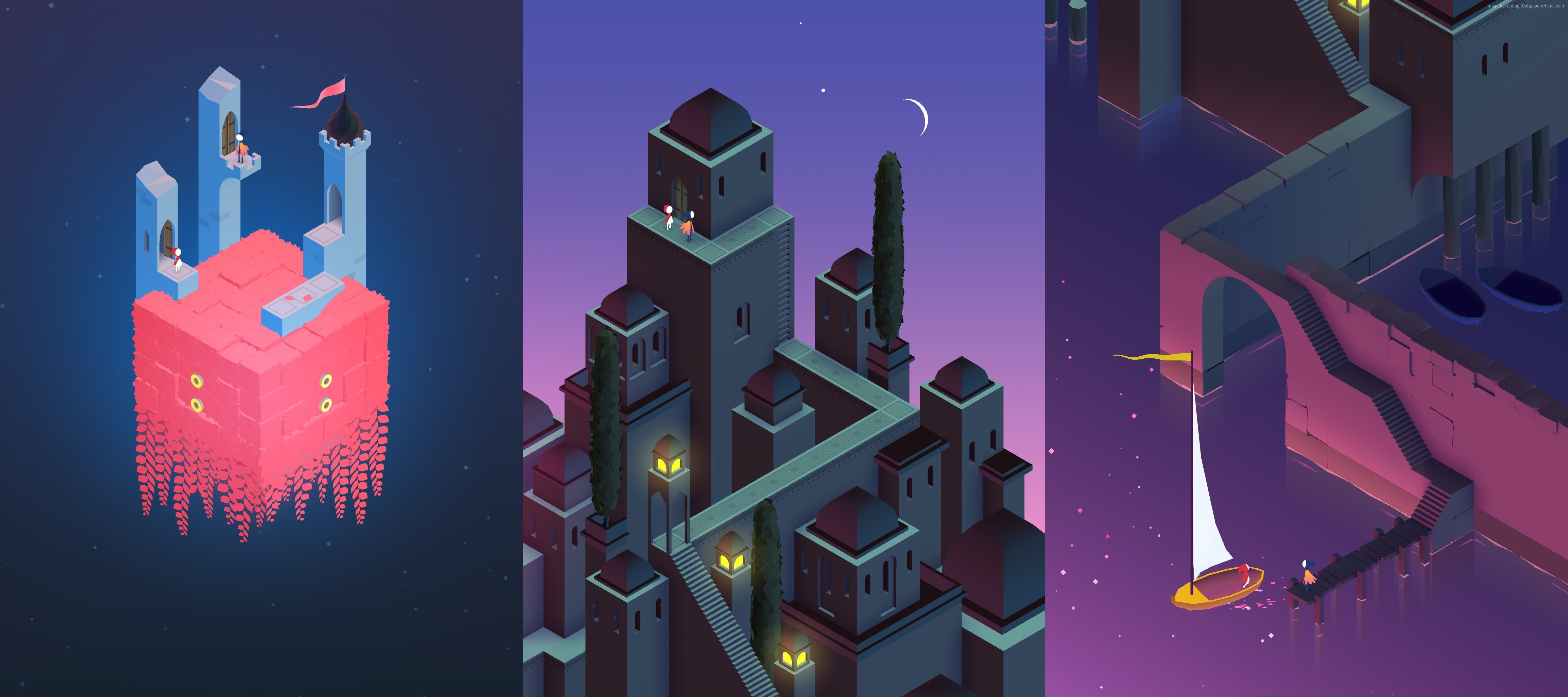 4K, 4k, Monument Valley 2, screenshot, HD Wallpaper