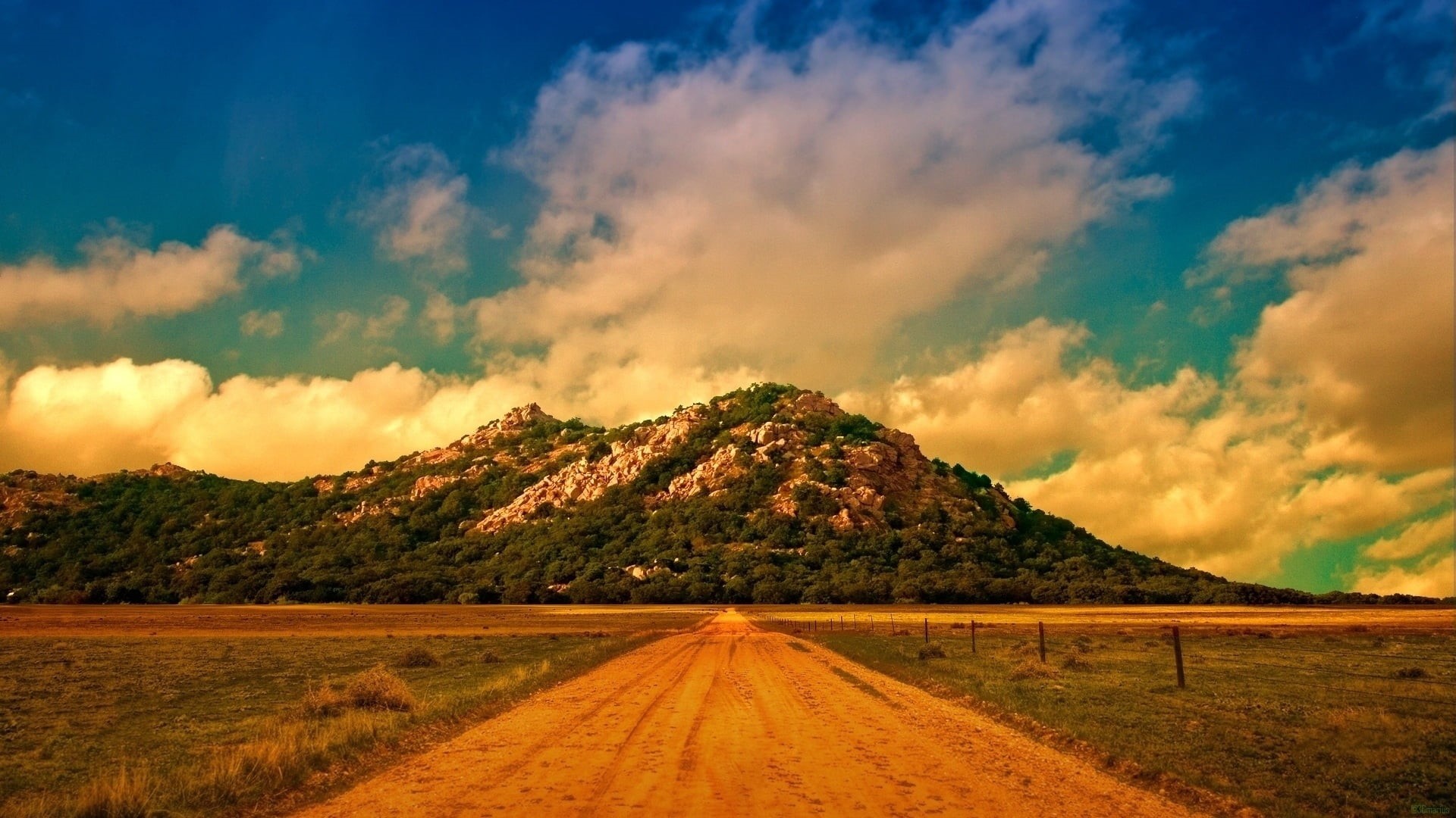 the way forward, square, cloud - Sky, season, tree, summer, rural Scene, sky, long, green Color, 1080P, semi-arid, non-Urban Scene, sunlight, scenics - nature, HD Wallpaper