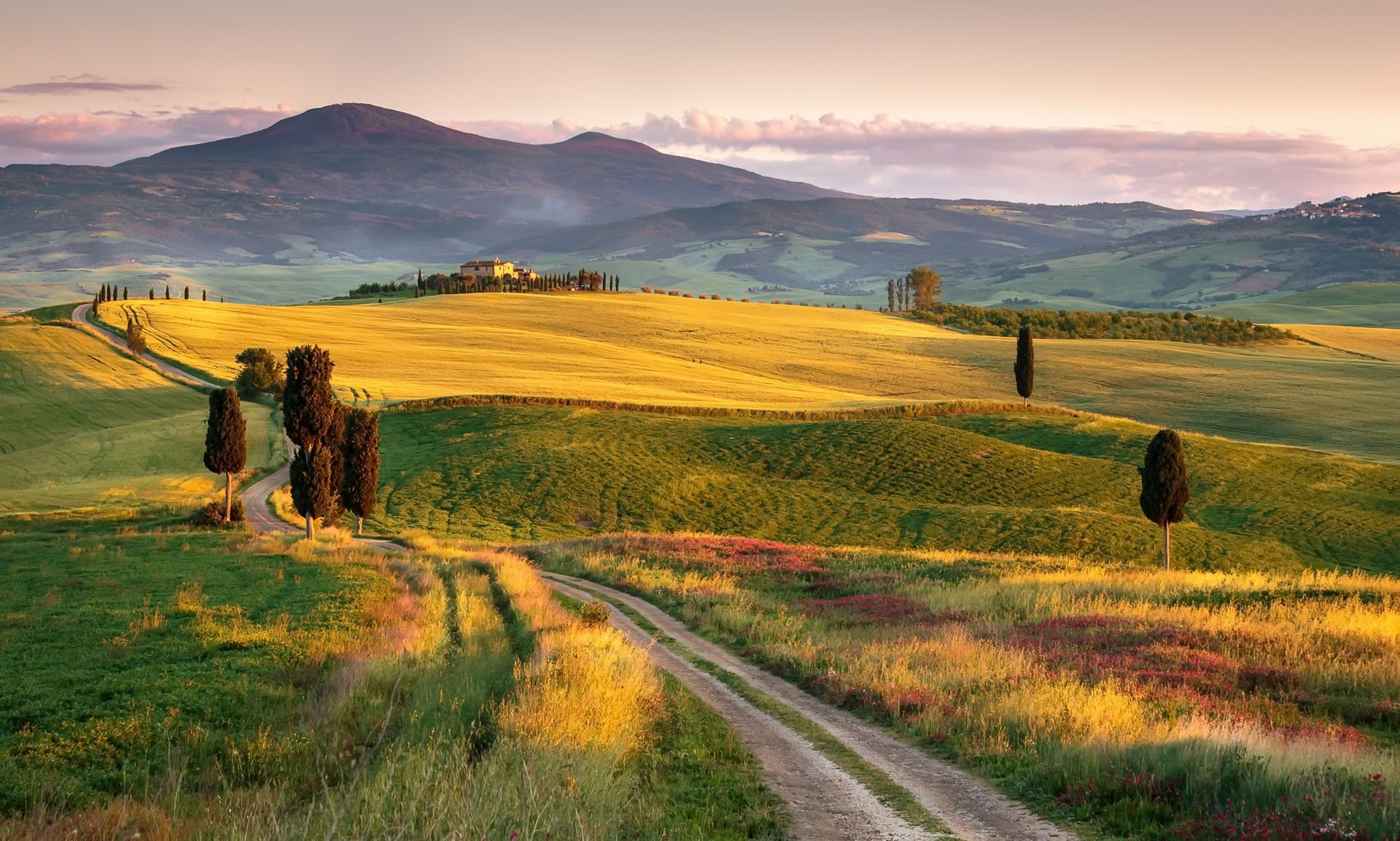 Tuscany, Italy, 1080P, landscape, HD Wallpaper