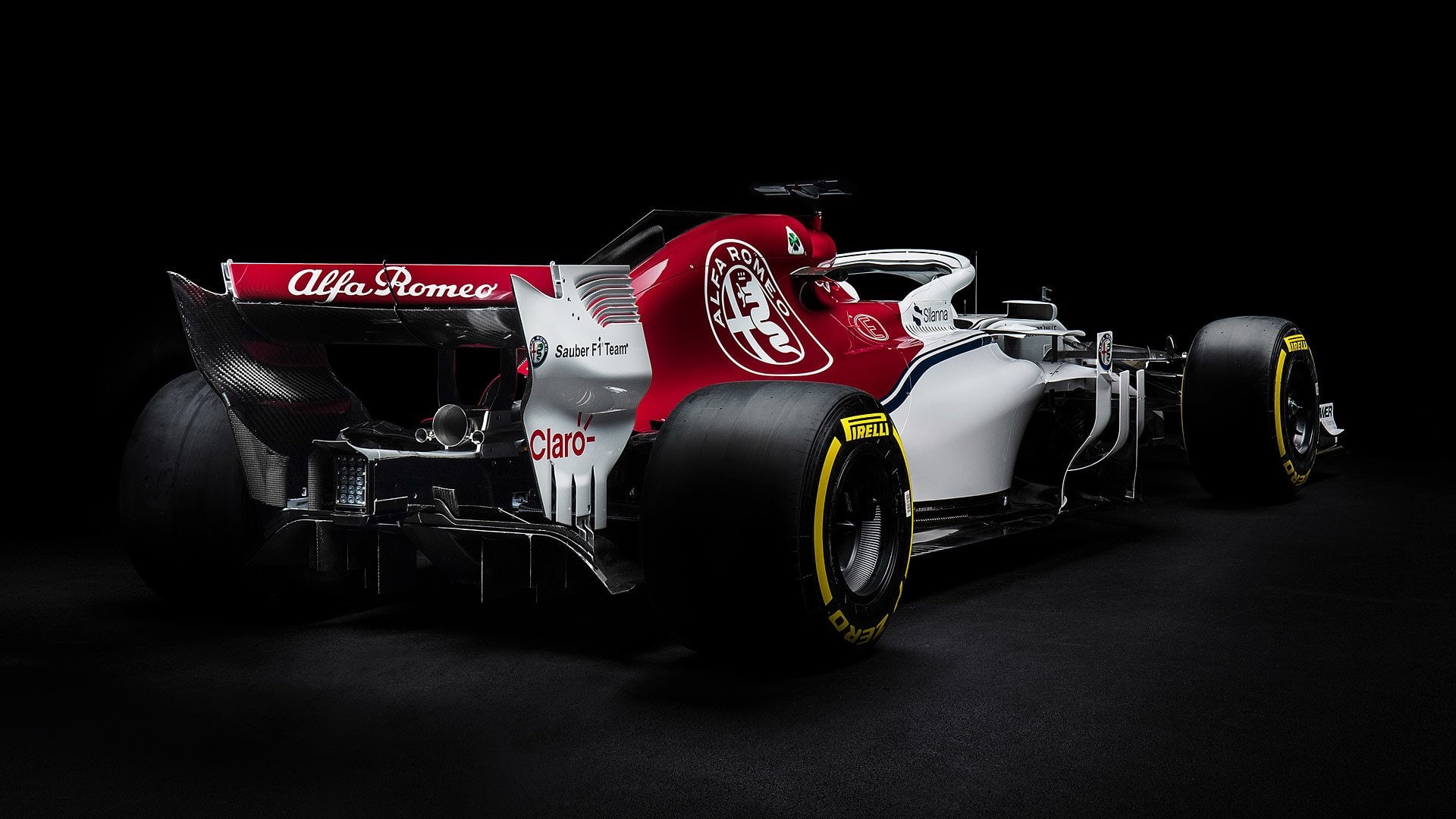 Alfa Romeo Sauber Formula 1, Alfa Romeo Sauber F1 C37, Race Car, Formula 1, 1080P, Car, Alfa Romeo, HD Wallpaper