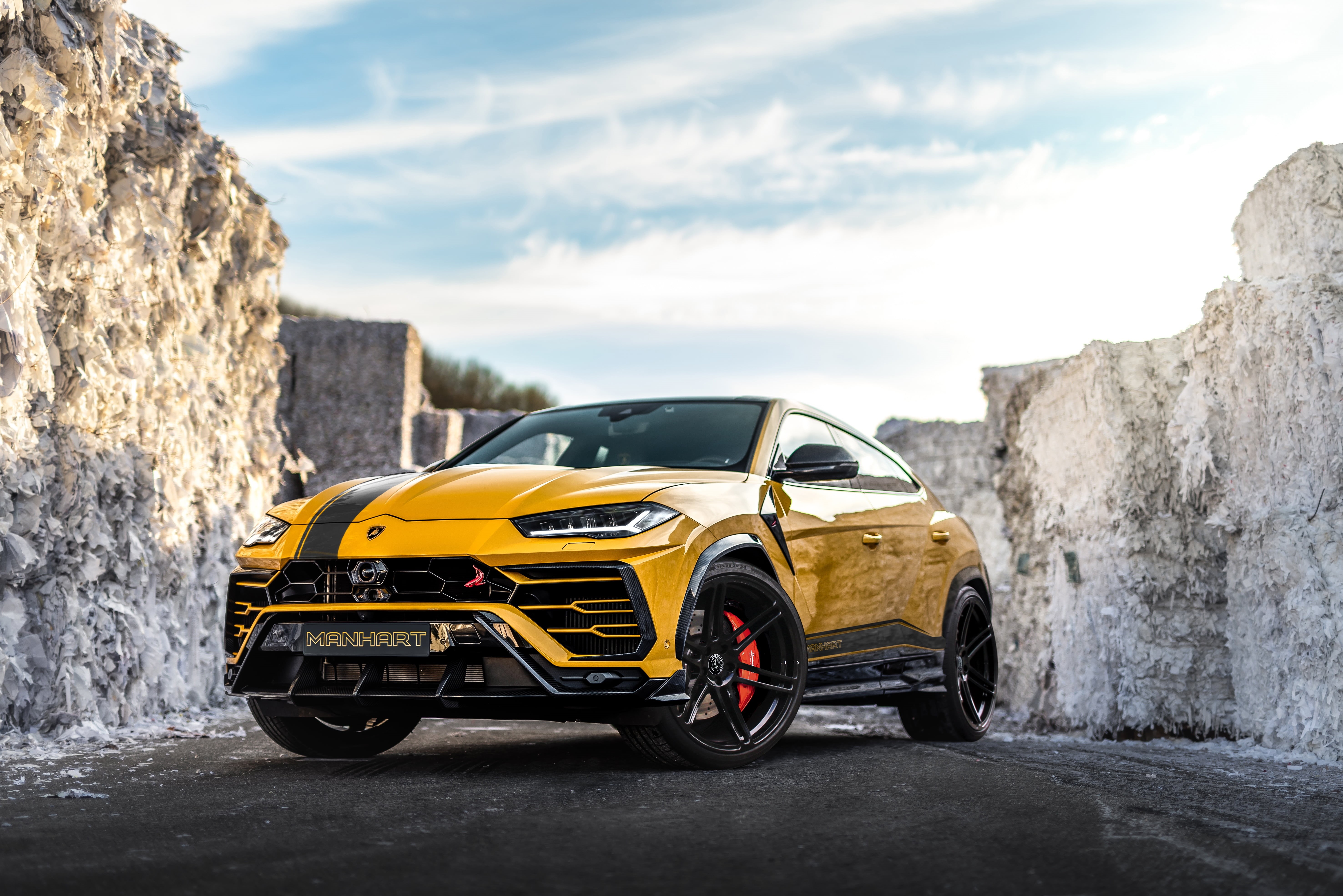 Luxury Car, Lamborghini Urus, Yellow Car, Vehicle, 5K, SUV, Car, Lamborghini, HD Wallpaper