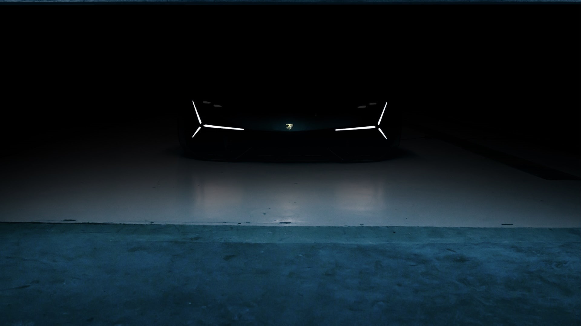 flooring, indoors, illuminated, absence, black color, close-up, dark, auto post production filter, car, concept cars, architecture, empty, copy space, Hypercar, HD Wallpaper
