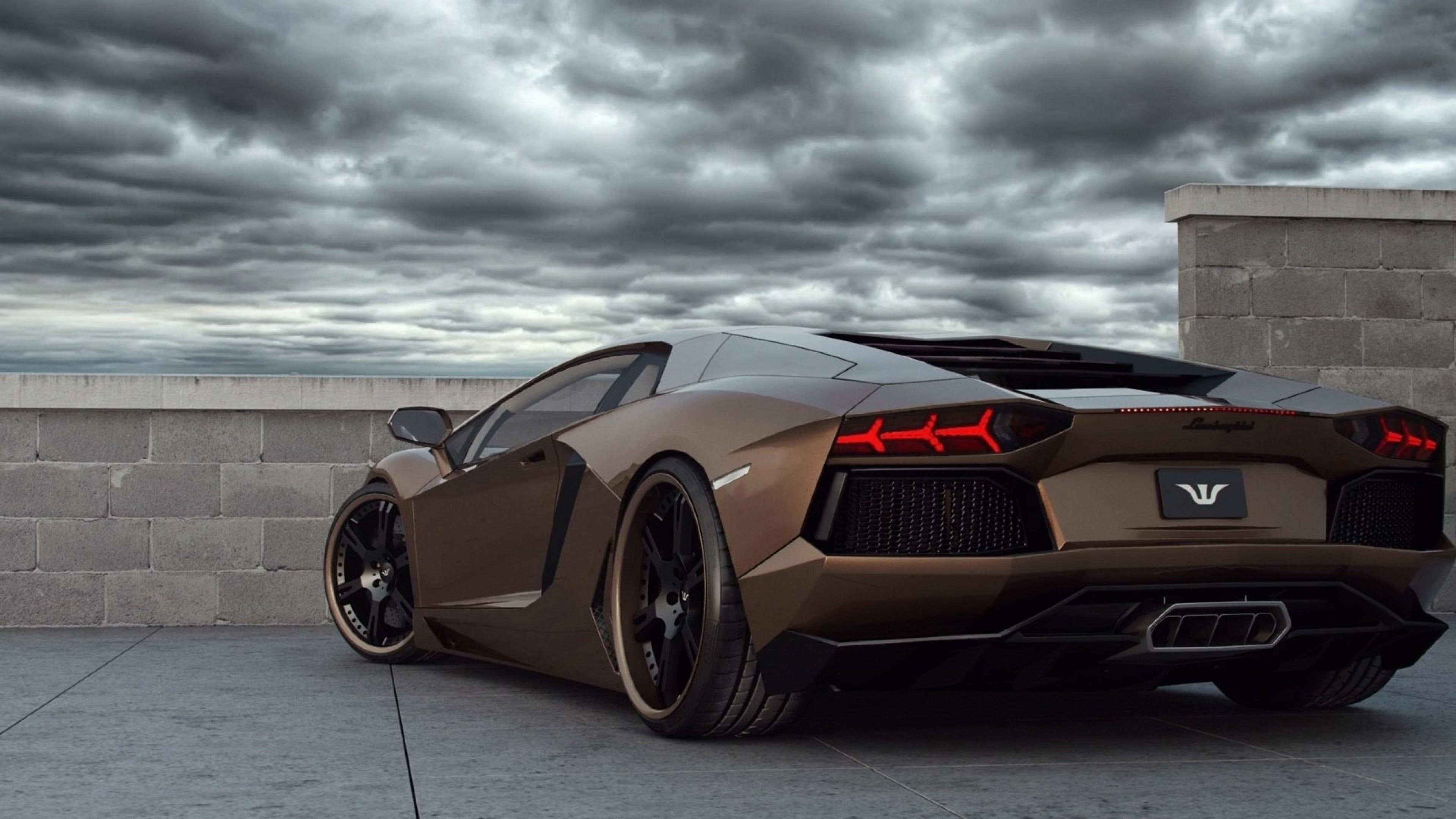 sports car, land vehicle, supercar, lamborghini, luxury vehicle, lamborghini aventador, coupé, wheel, 4K, vehicle, HD Wallpaper