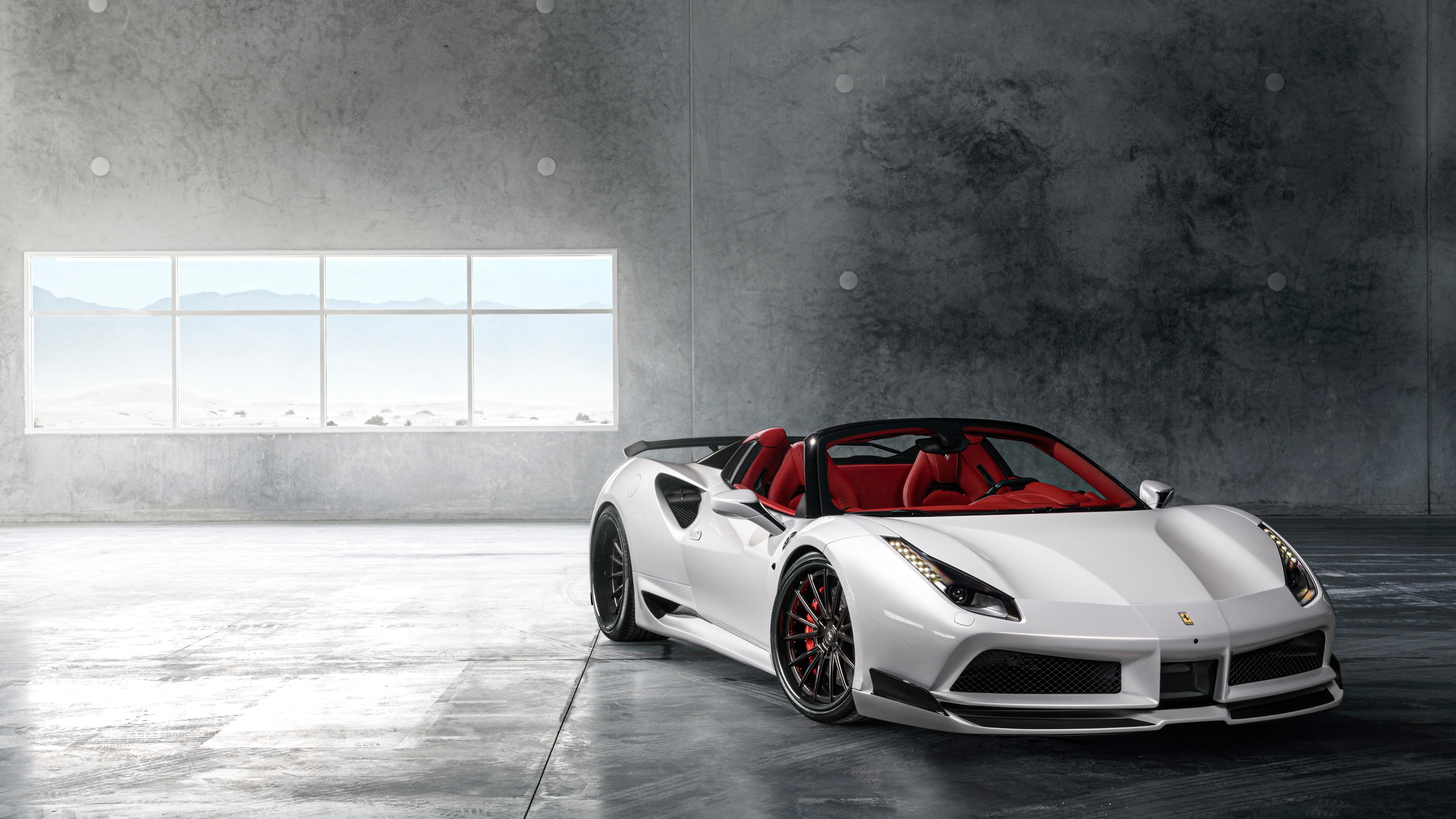 wheel, white car, cabriolet, cabrio, luxury vehicle, ferrari, 8k, 8k uhd, supercar, ferrari 488, sports car, rim, 8K, HD Wallpaper