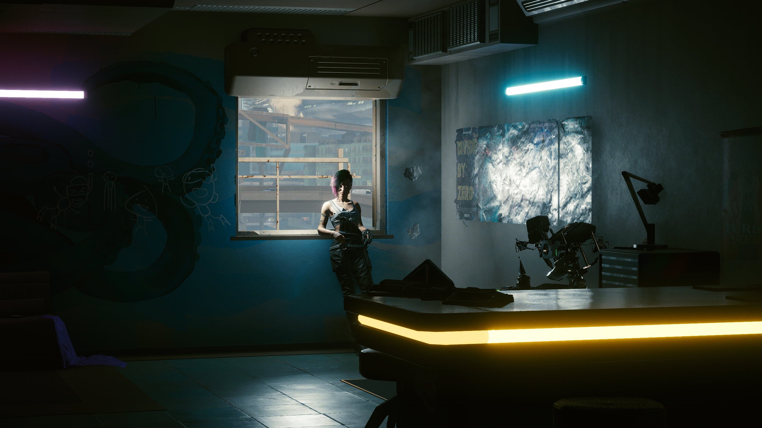 cyberpunk, Judy Alvarez, 2K, Cyberpunk 2077, HD Wallpaper