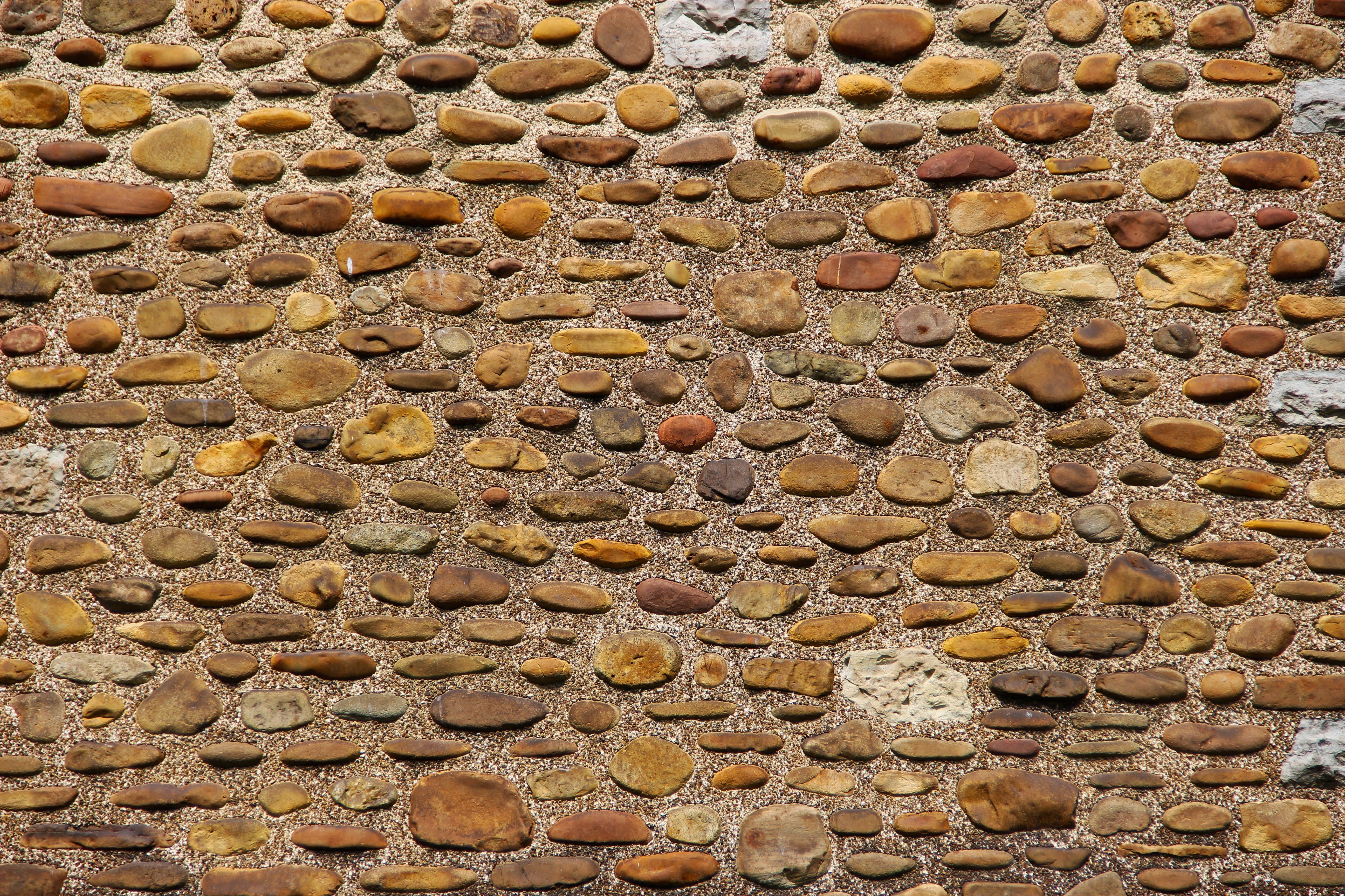 material, arrangement, construction Industry, high angle view, full frame, stone, Texture, architecture, building, no people, Stone Wall, built Structure, HD Wallpaper