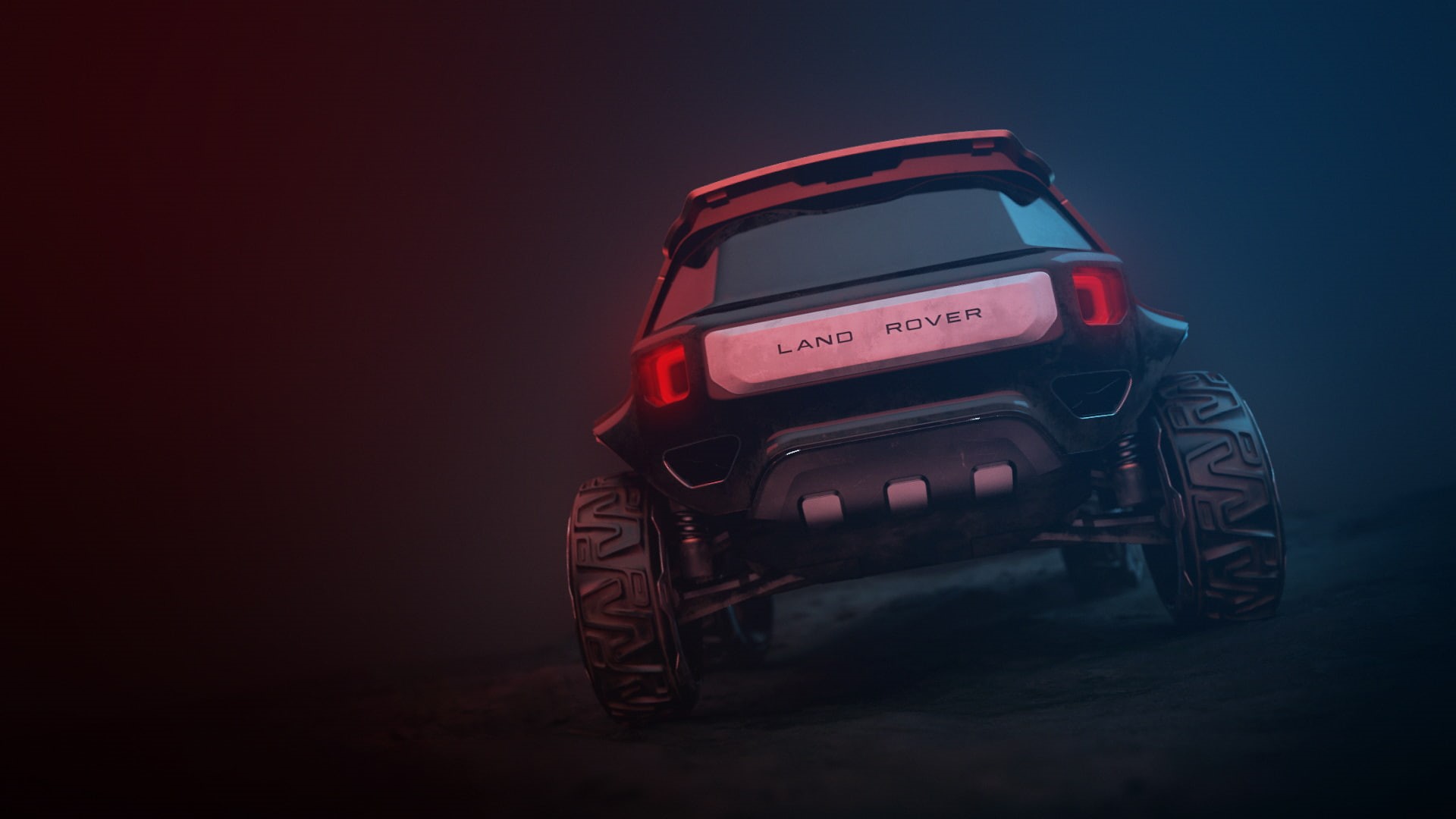 concept cars, 1080P, artwork, concept art, vehicle, Land Rover, simple background, HD Wallpaper