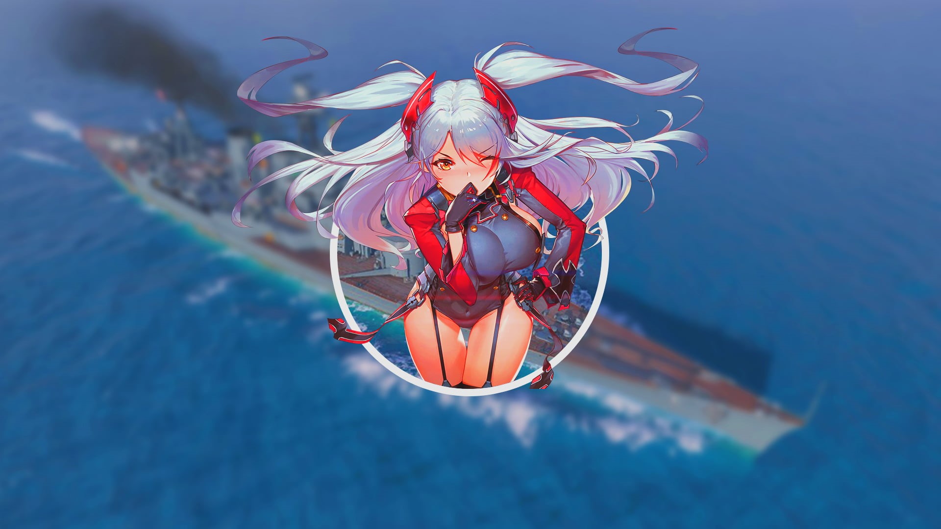 Prinz Eugen (Azur Lane), 1080P, anime, Kantai Collection, anime girls, HD Wallpaper