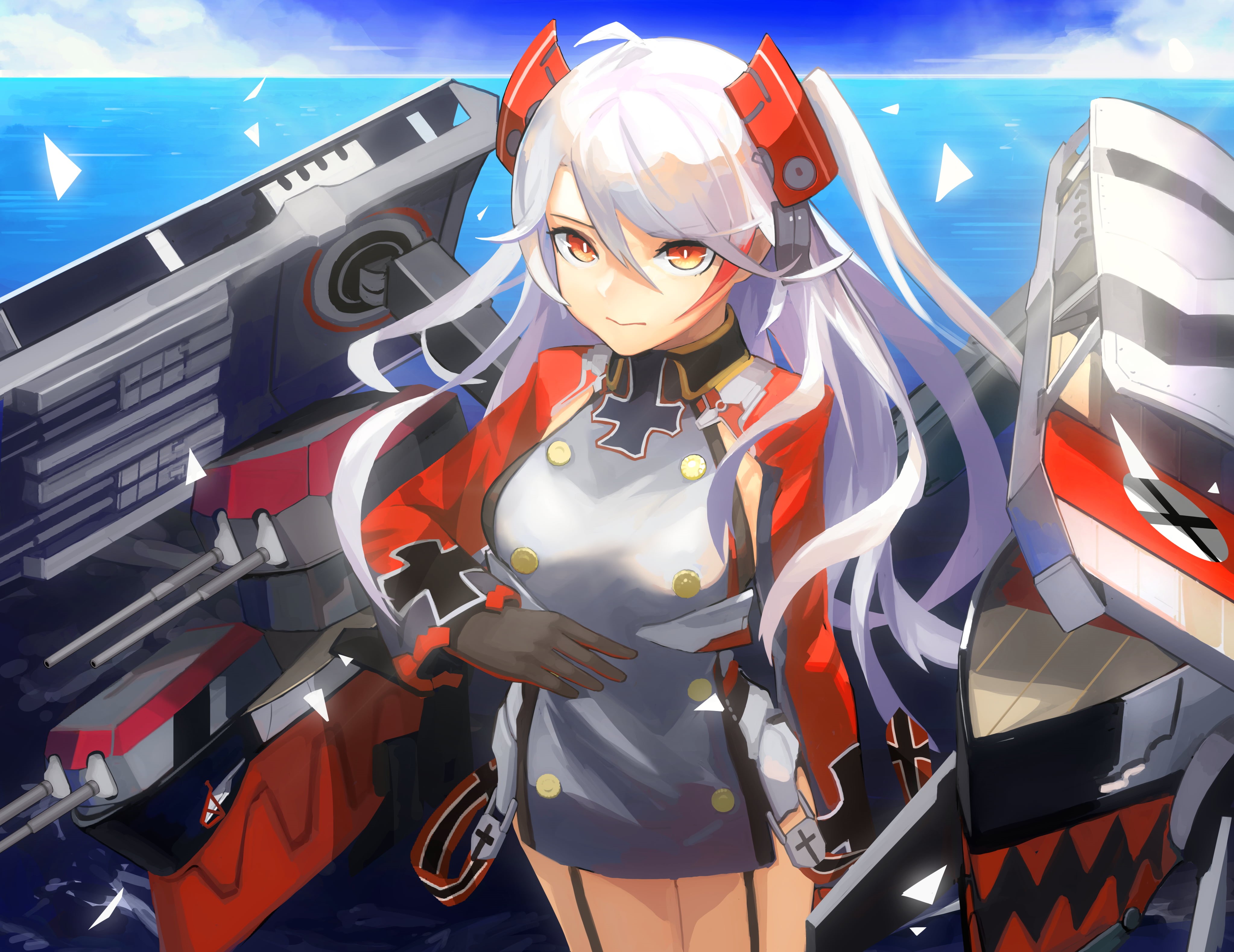 Anime, Azur Lane, 4K, Prinz Eugen (Azur Lane), HD Wallpaper