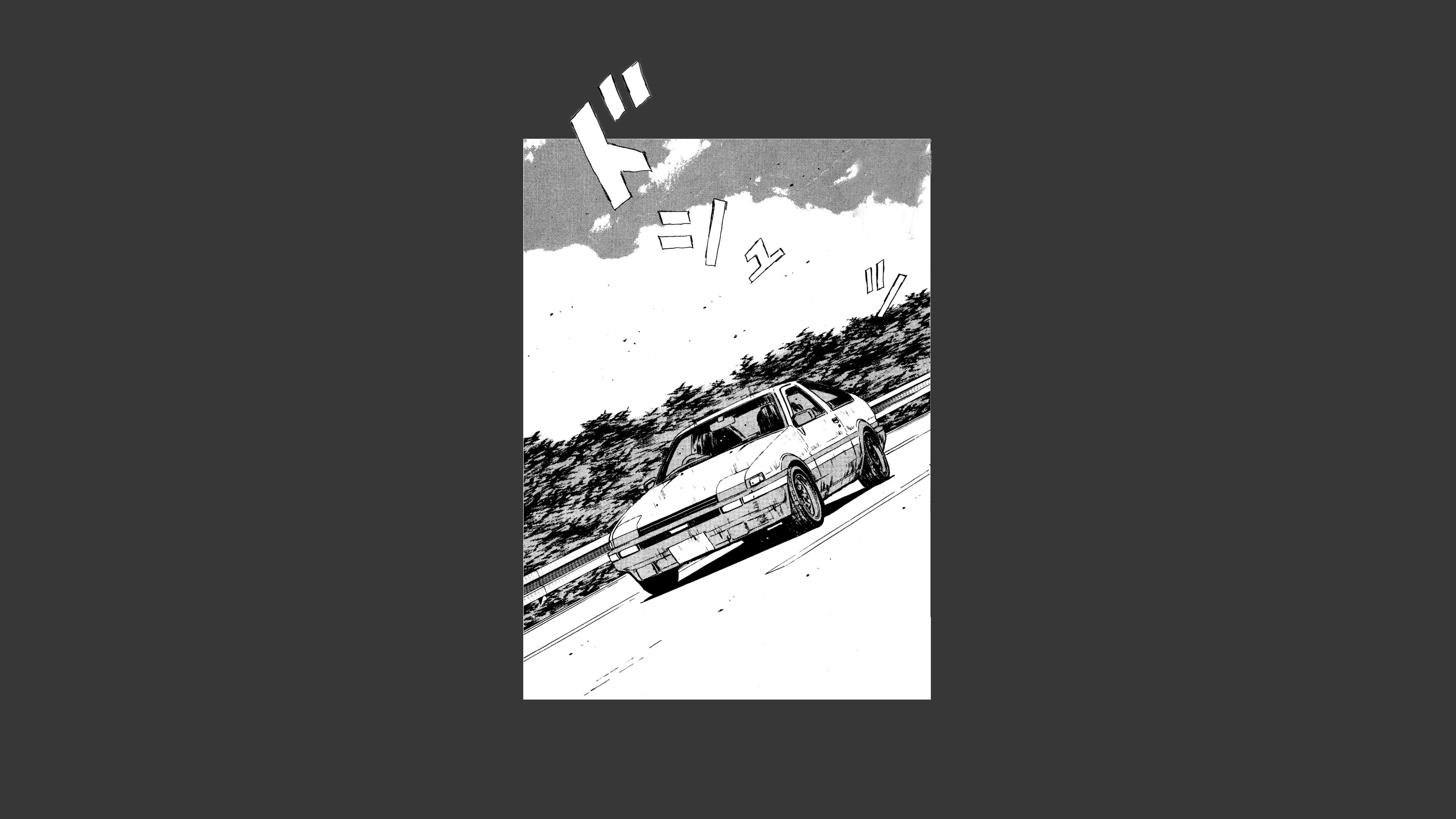 Toyota AE86, Toyota Trueno, 4K, Initial D, HD Wallpaper