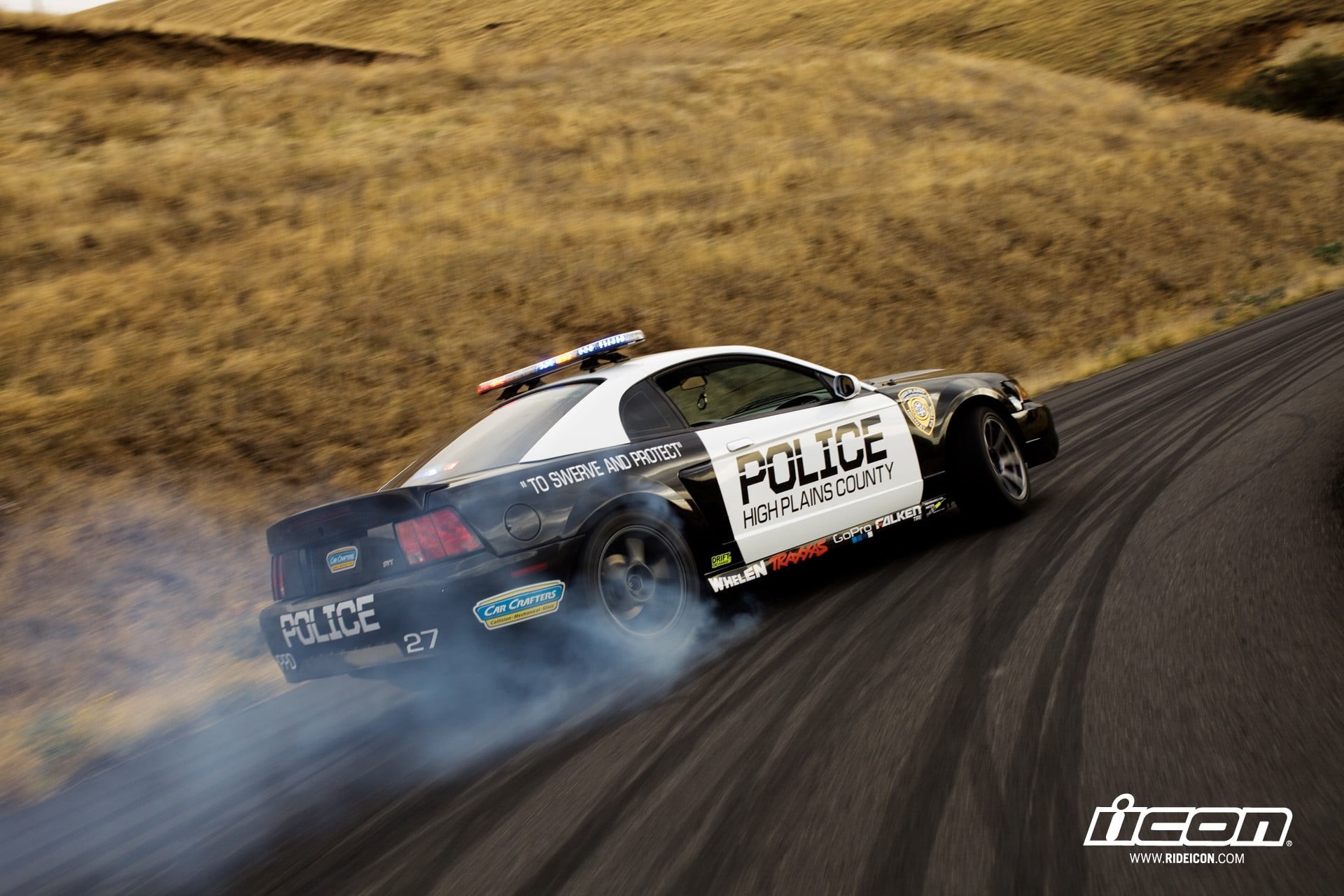 white, icon, competition, land vehicle, text, number, motion, on the move, road trip, game, Ford Mustang, sports race, motor vehicle, police cars, black, HD Wallpaper