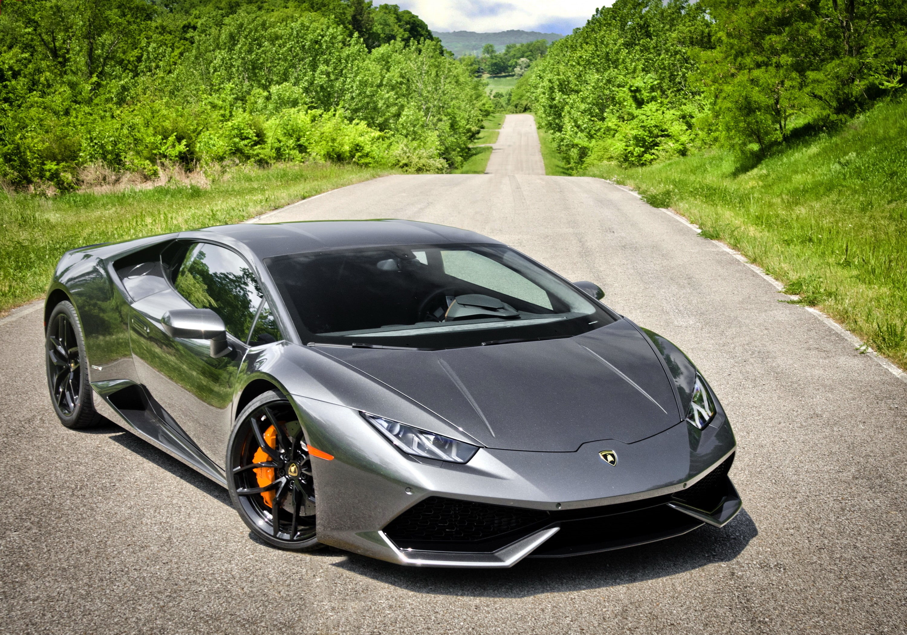 road, car, fuel and Power Generation, land Vehicle, racecar, street, road trip, mode of transportation, lp 610-4, status Car, concept Car, motor Vehicle, HD Wallpaper
