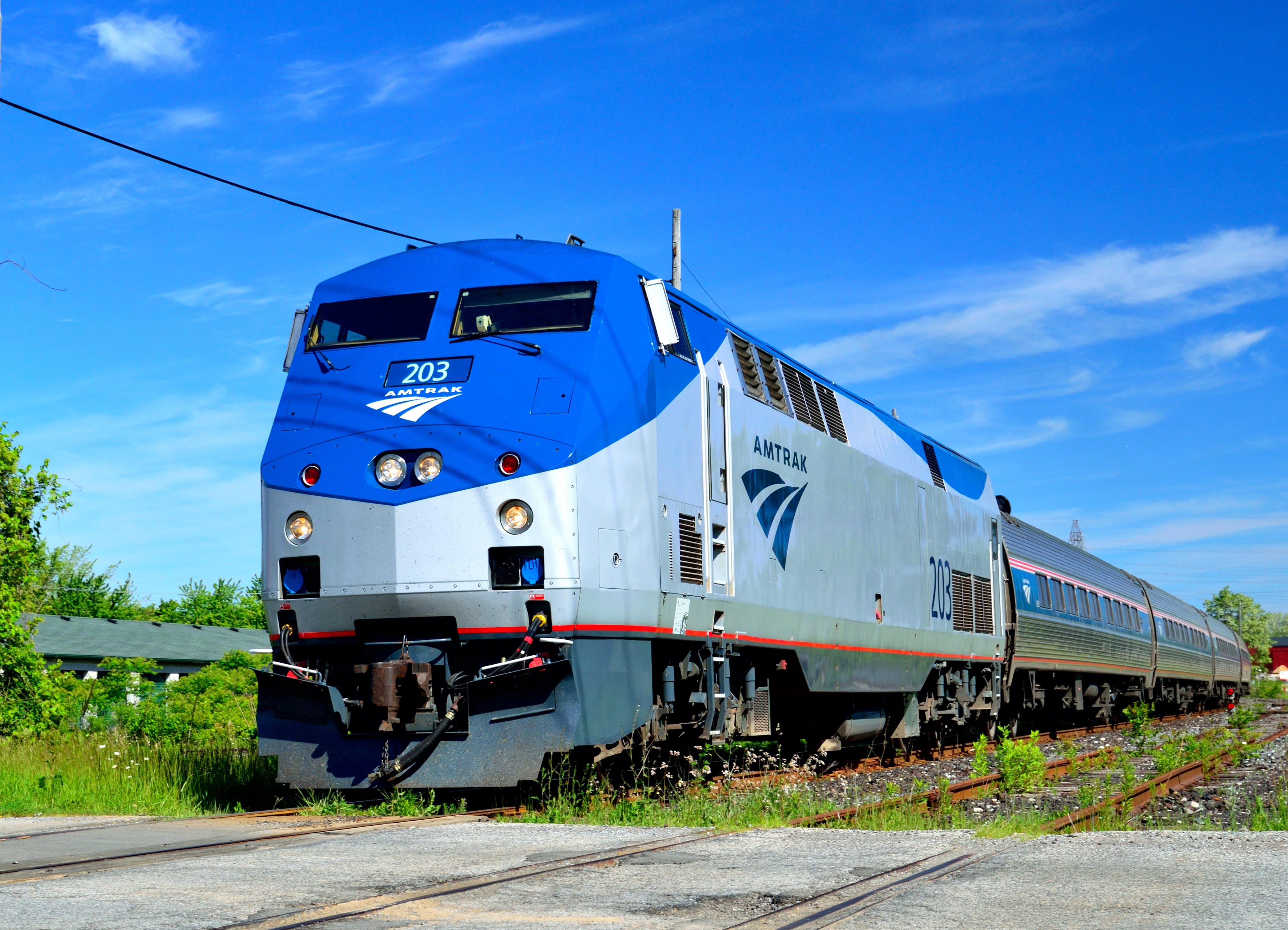 public transportation, day, Tracks, railway, freight transportation, track, outdoors, rail transportation, Transportation, trucking, train, locomotive, HD Wallpaper