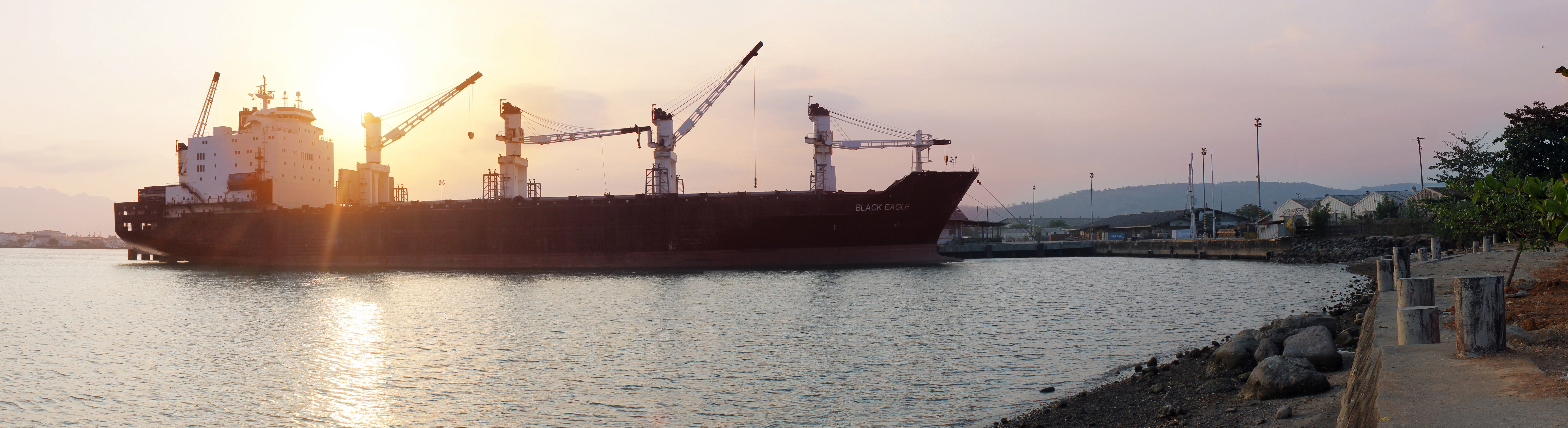 loading, transport, black, outdoors, travel, container Ship, water, crane - Construction Machinery, cargo Container, business, machinery, cargo, sky, industrial Ship, HD Wallpaper