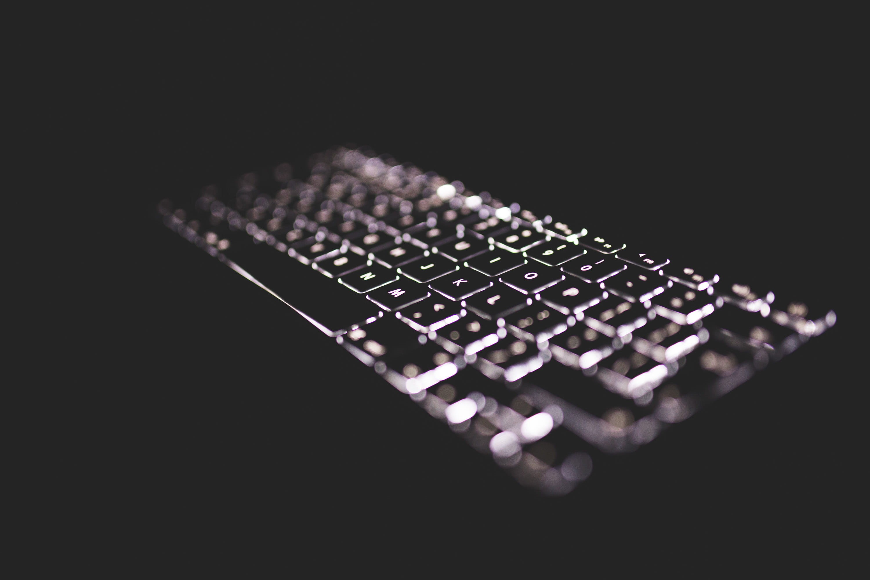 no people, computer Keyboard, indoors, still life, pC, computer part, backgrounds, computer, music, wireless technology, single object, selective focus, HD Wallpaper