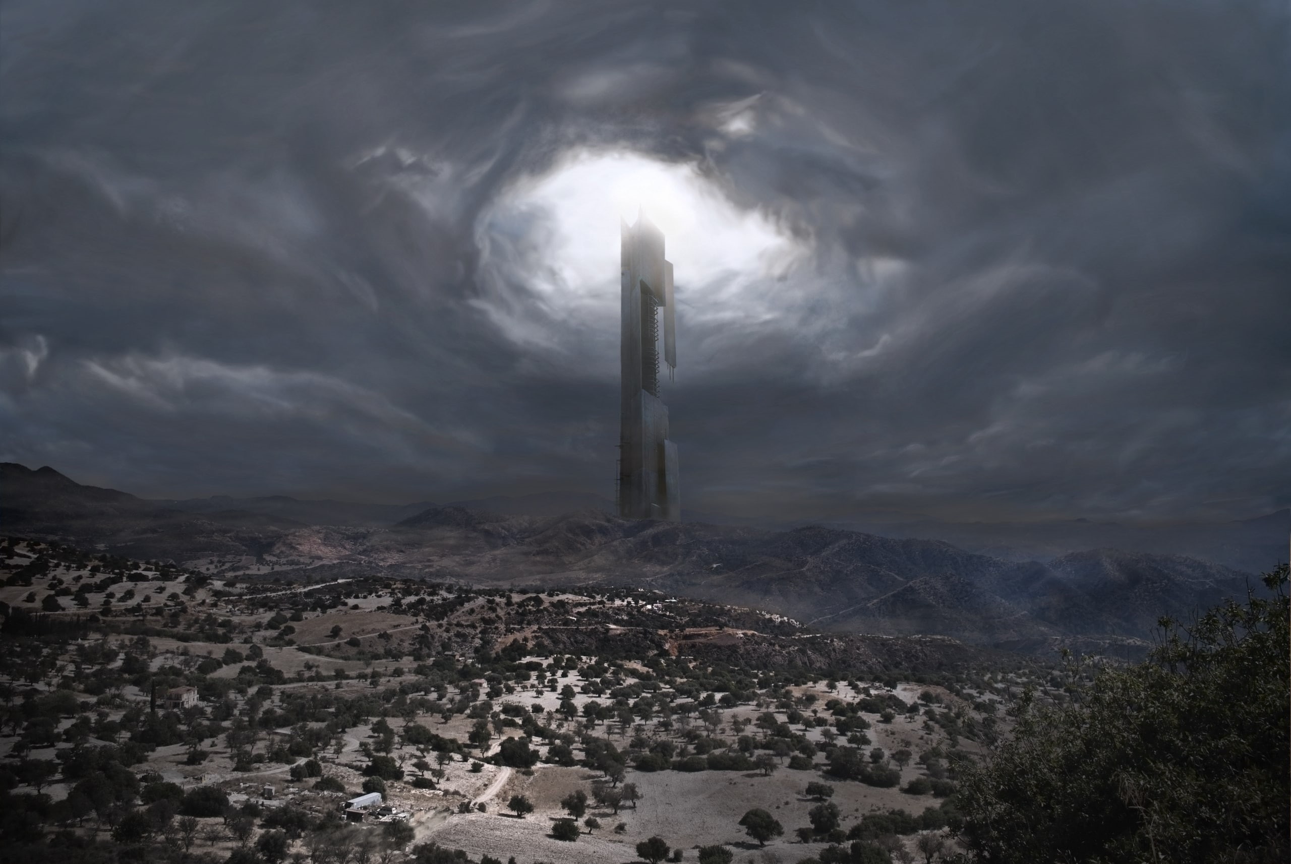 tower, Citadel, video games, sky, Half-Life 2, 2K, HD Wallpaper