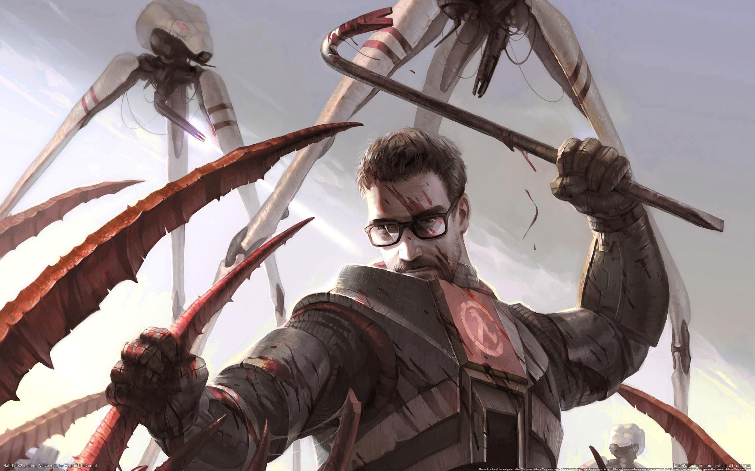 video games, artwork, 2K, Half-Life, Half-Life 2, HD Wallpaper