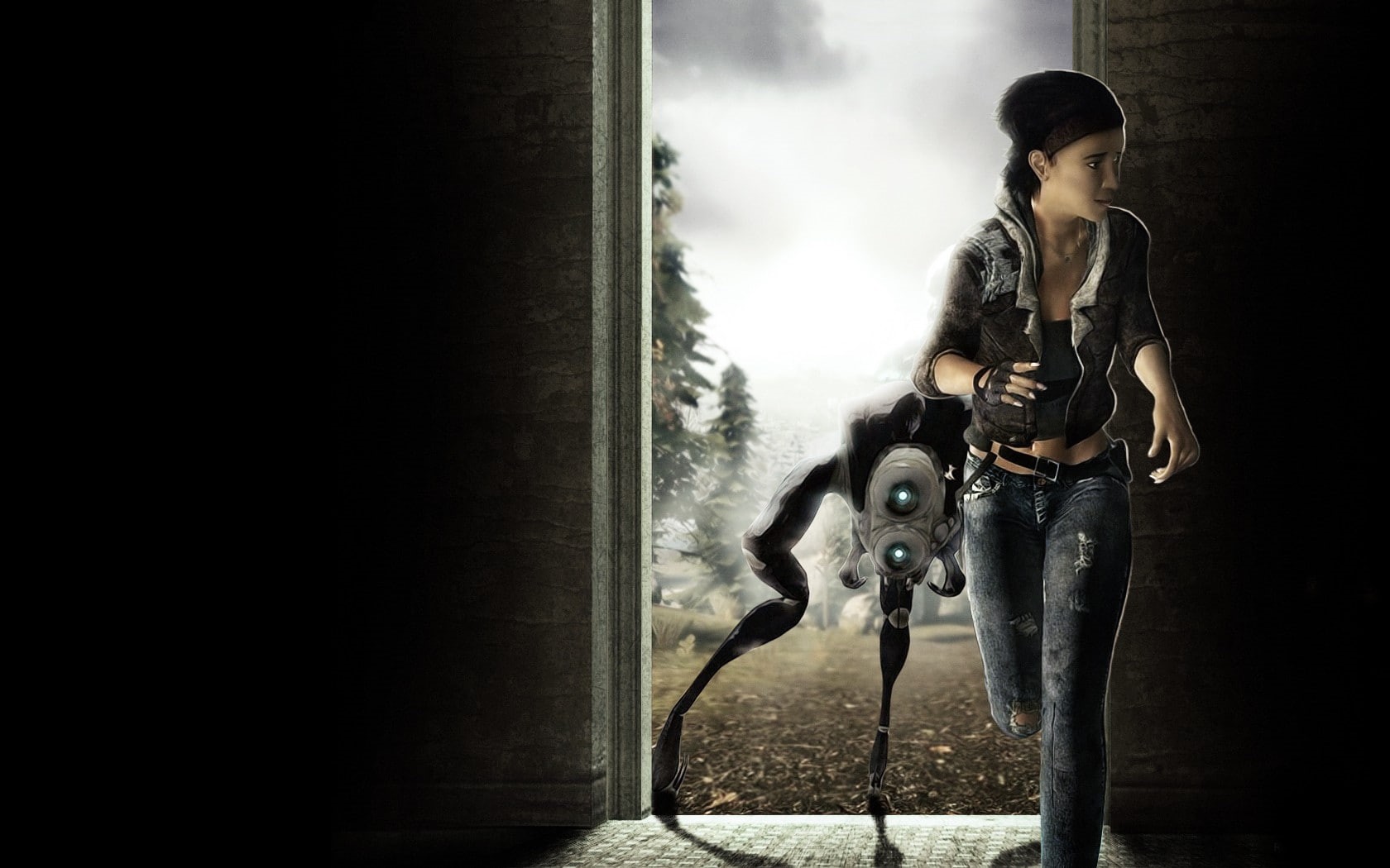 720P, Half-Life, video games, Alyx Vance, HD Wallpaper