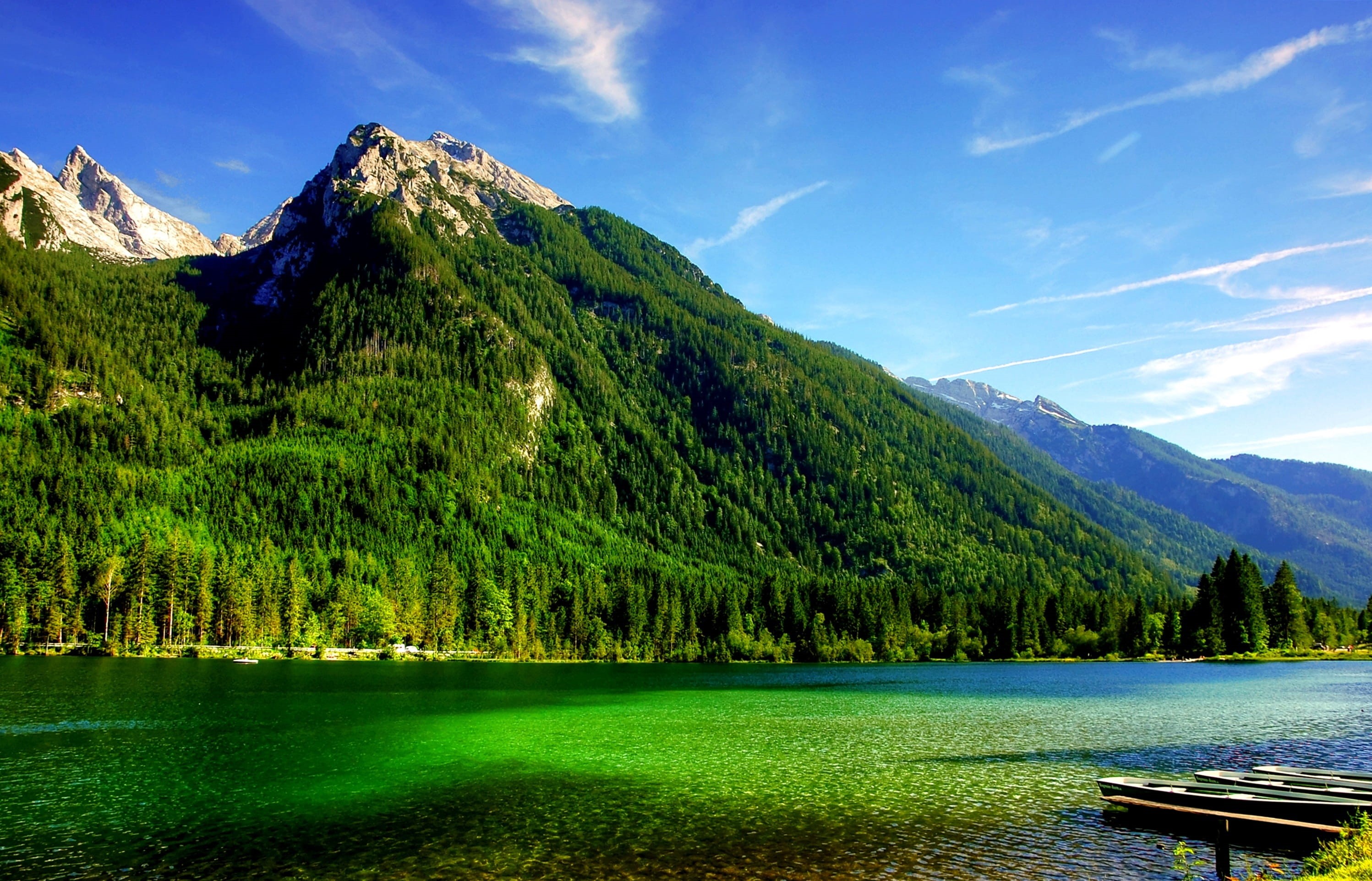 nautical vessel, reflection, upper bavaria, non-urban scene, beauty In Nature, adventure, sky, 2K, idyllic, scenics, green Color, hiking, plant, wilderness Area, HD Wallpaper
