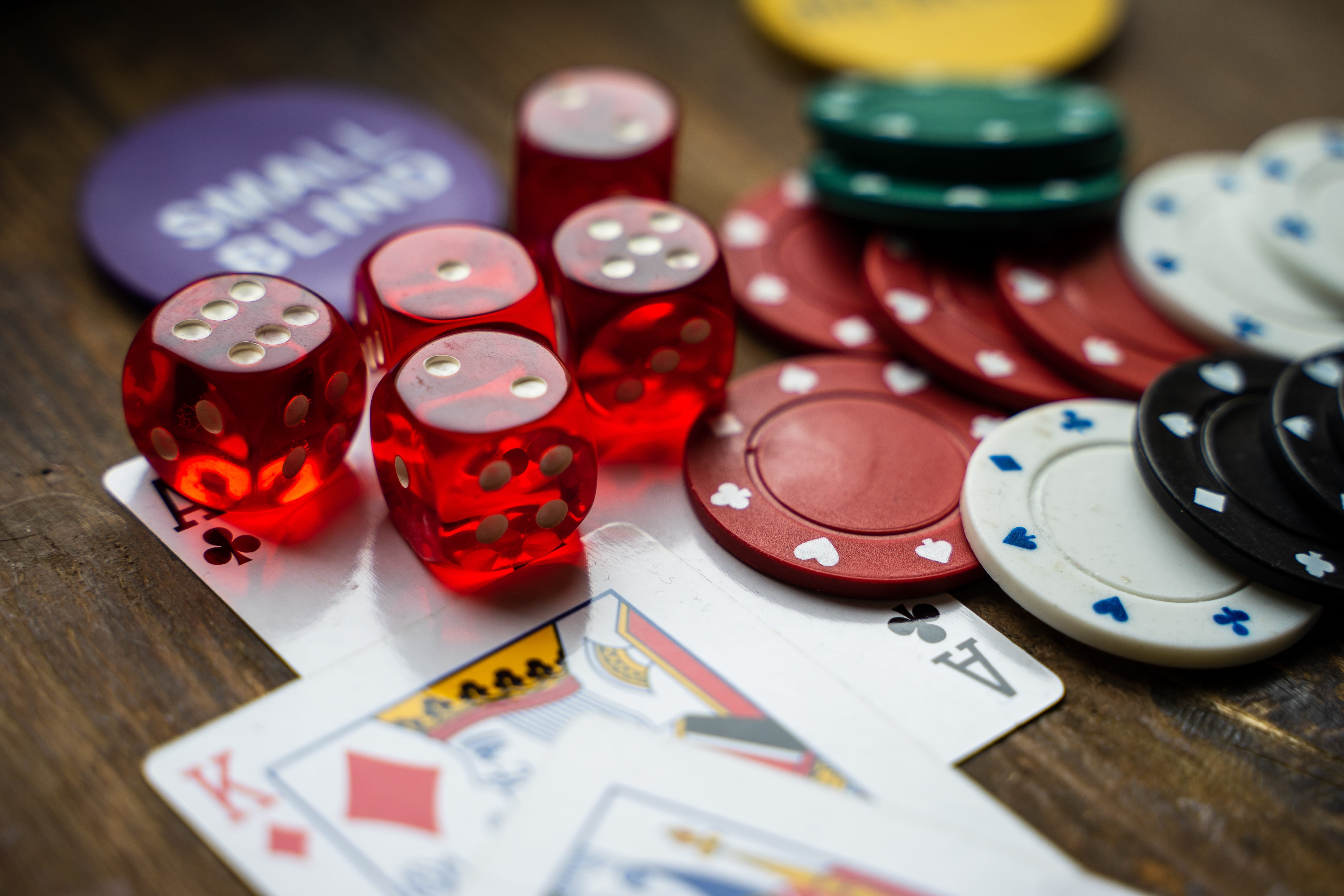 gambling chip, number, poker - card game, indoors, profit, close-up, relaxation, cube, random, leisure games, use, 5K, sweepstakes, card game, win, game of chance, HD Wallpaper