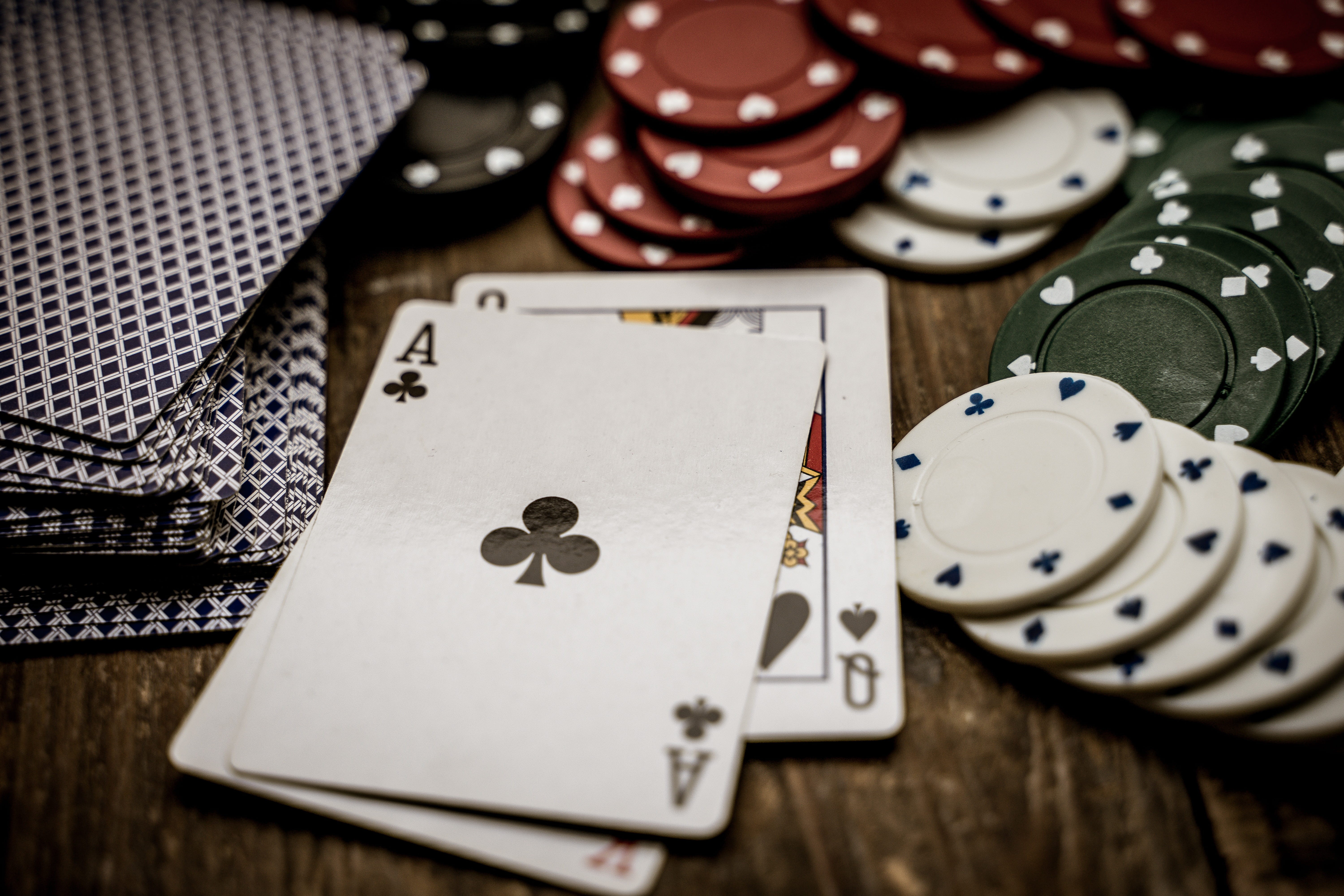 risk, opportunity, poker - card game, playing cards, dealer, relaxation, close-up, game of chance, card game, 5K, leisure games, sweepstakes, luck, gambling, HD Wallpaper