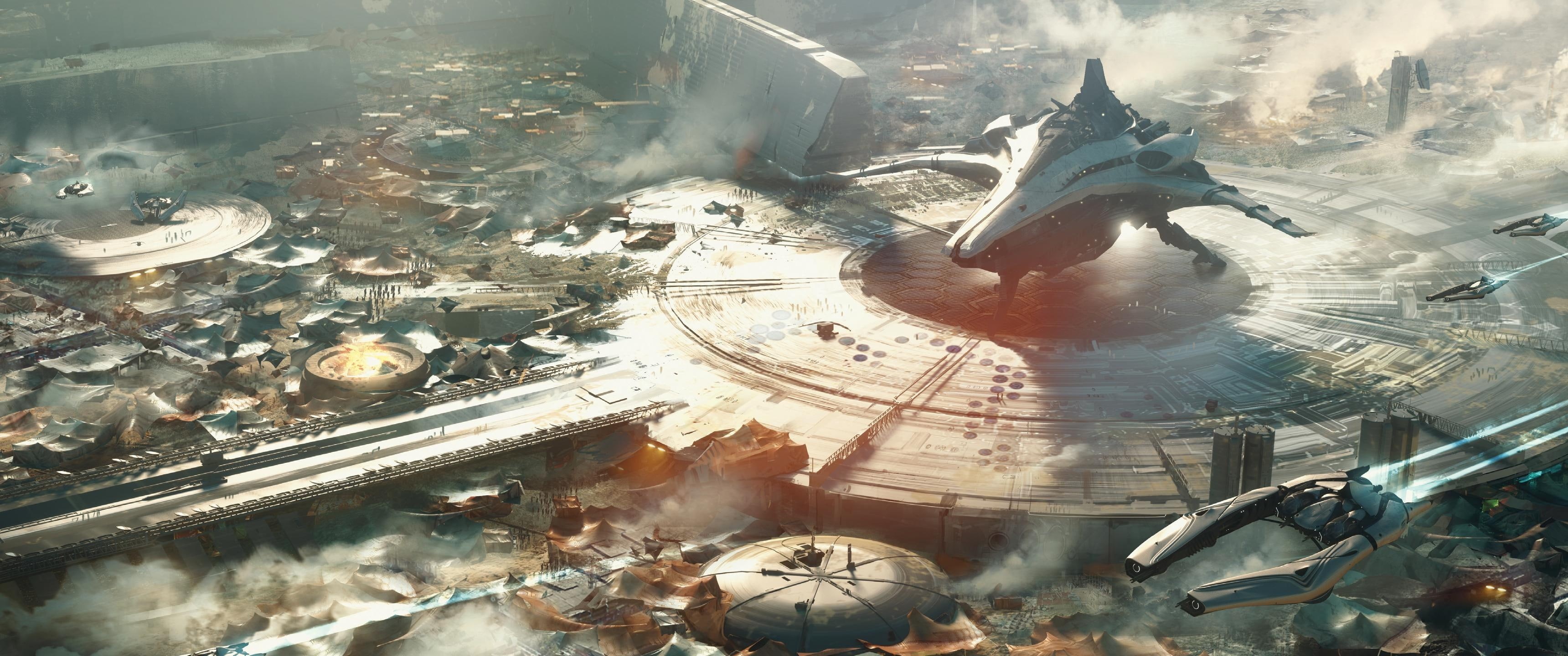 star, citizen, simulator, fighting, 2K, action, futuristic, fiction, sci-fi, startegy, space, fps, science, spaceship, tactical, ship, shooter, technics, HD Wallpaper