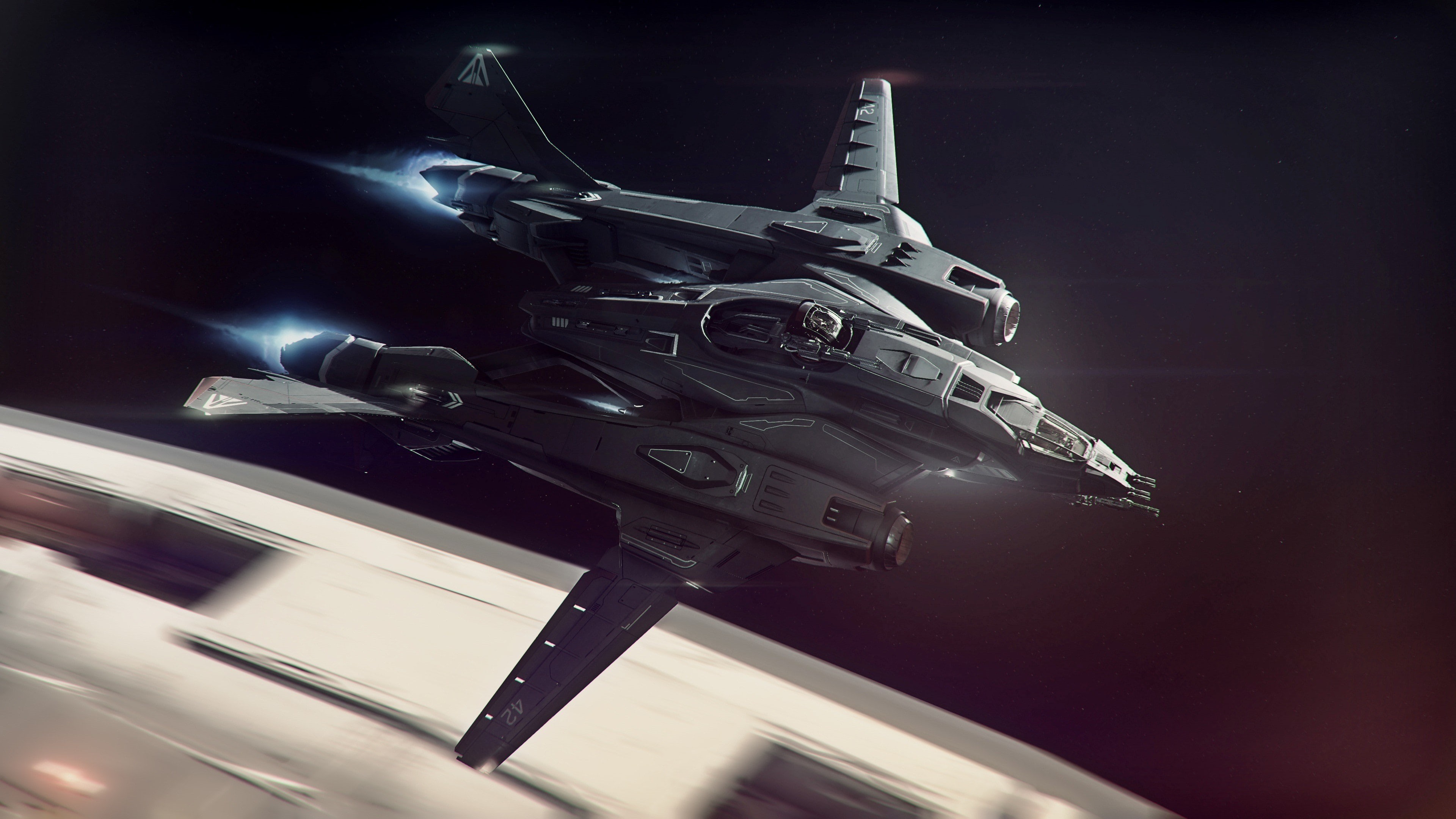 science fiction, camera - photographic equipment, fighting, video games, plane, single object, no people, close-up, photography themes, 4K, control, technology, HD Wallpaper