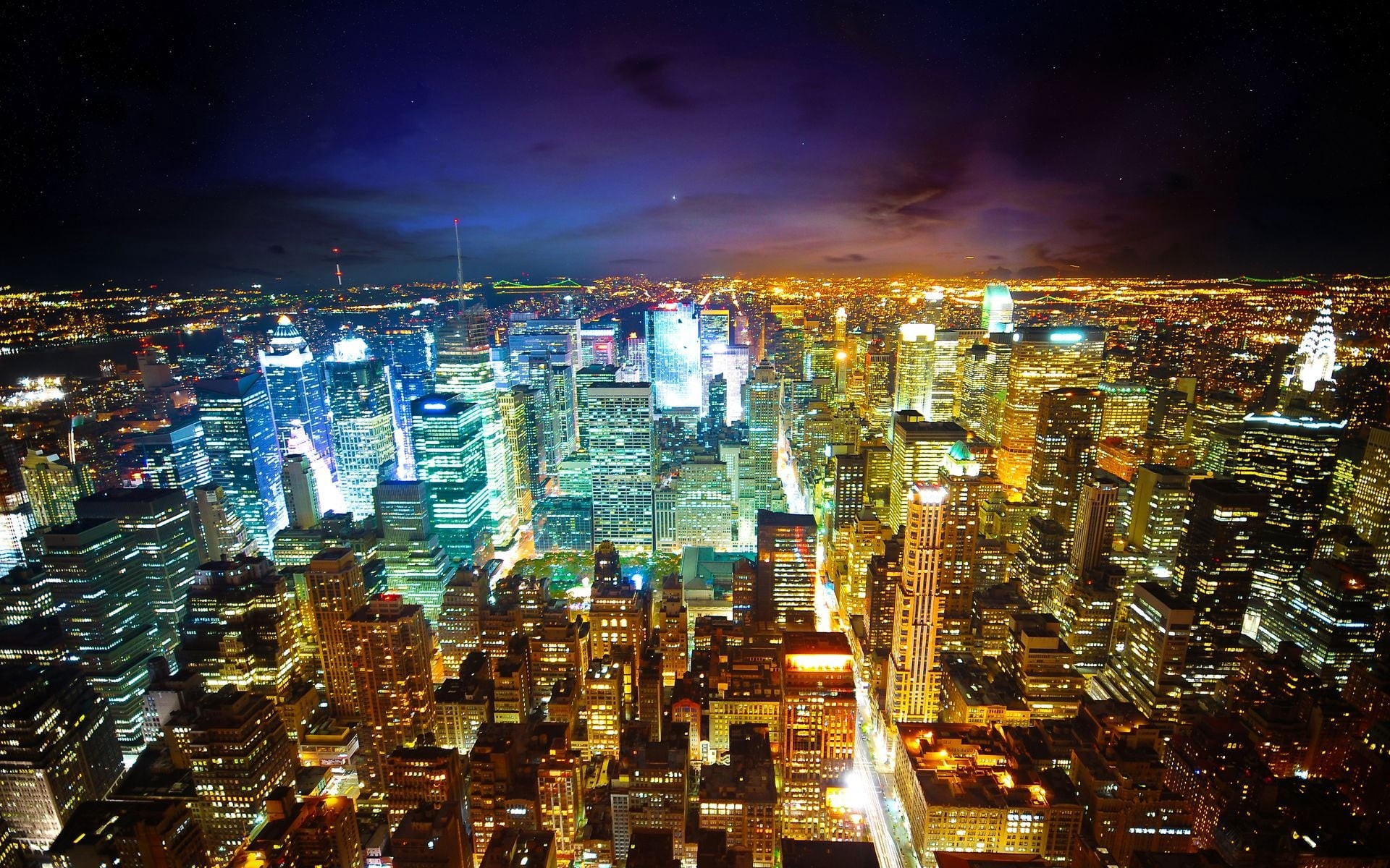 tower, building Exterior, city, landscape, city Life, street, outdoors, neon Light, modern, skyscraper, urban Skyline, lighting Equipment, street Light, HD Wallpaper