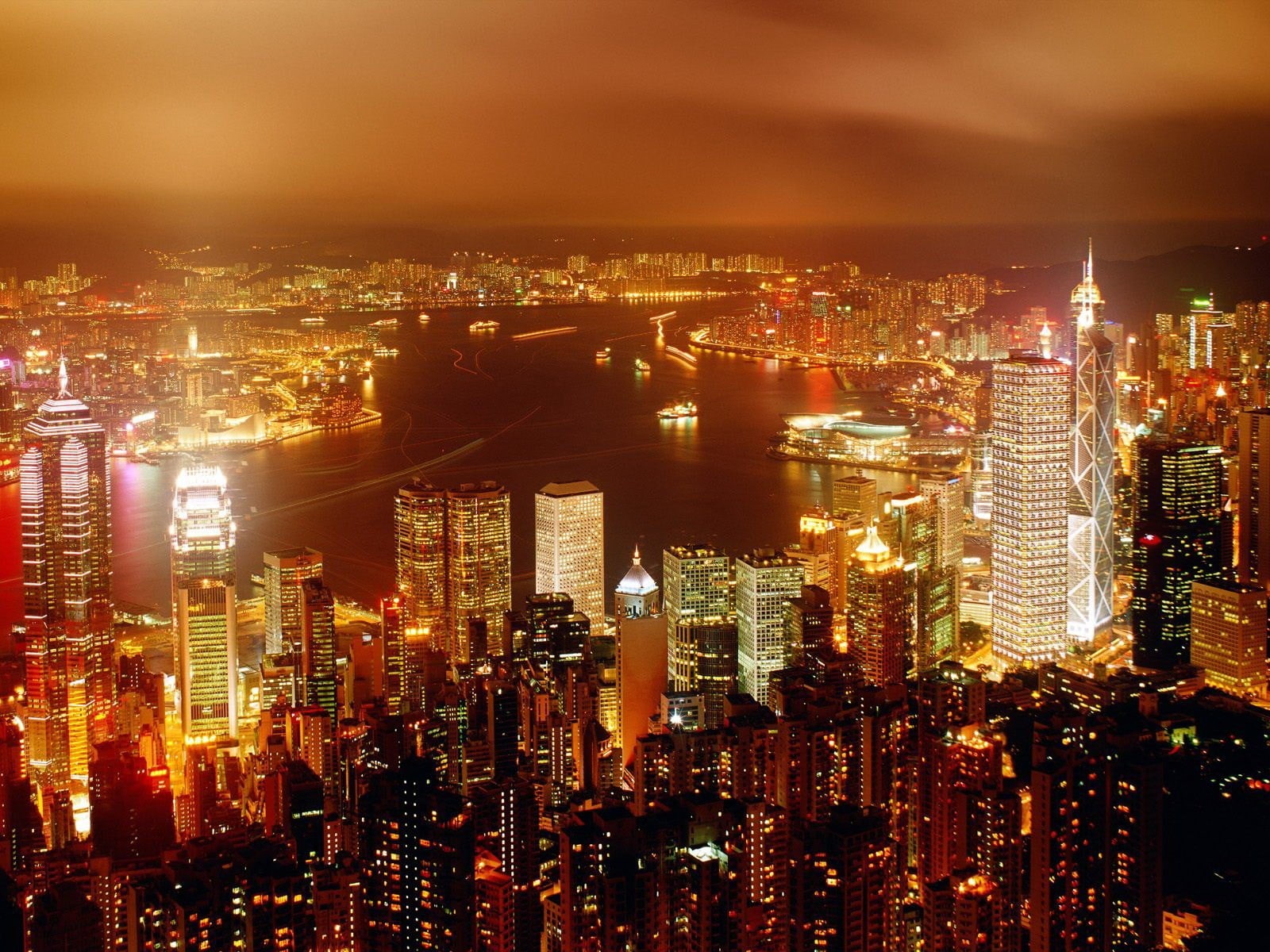 building, tower, 720P, photo, residential district, financial District, hong Kong Island, neon Light, victoria Peak, hK, lighting Equipment, famous Place, HD Wallpaper