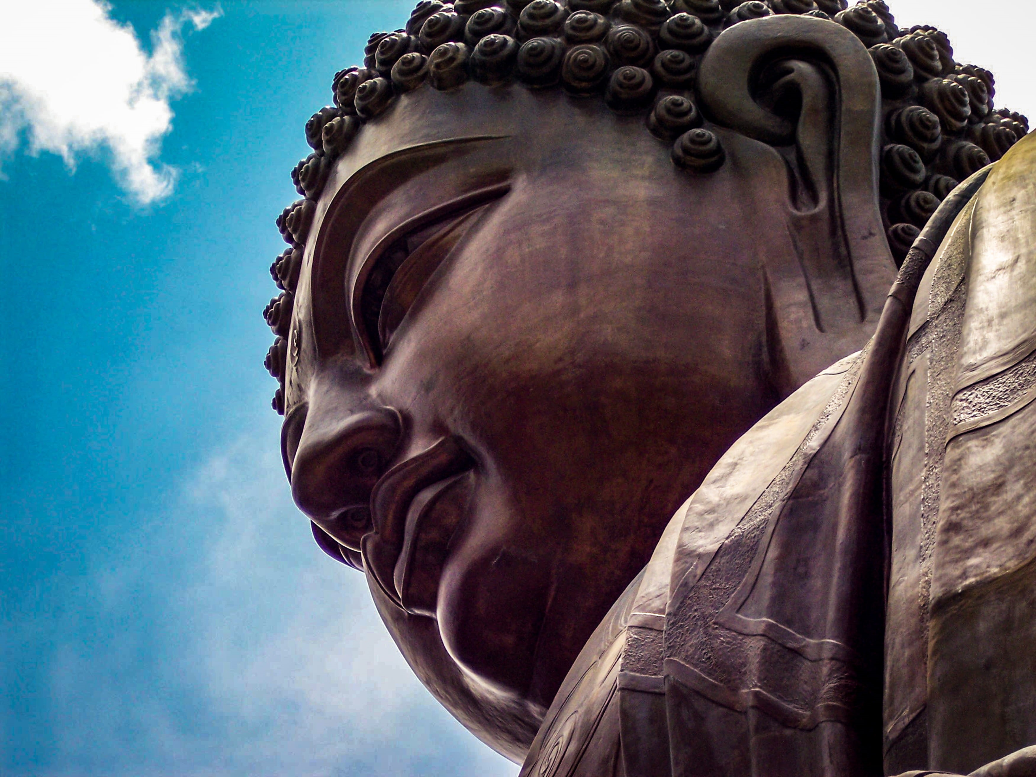 representation, island, art and craft, horse, architecture, low angle view, lantau, craft, buddha, idol, mammal, ornate, creativity, buddhism, 2K, spirituality, HD Wallpaper