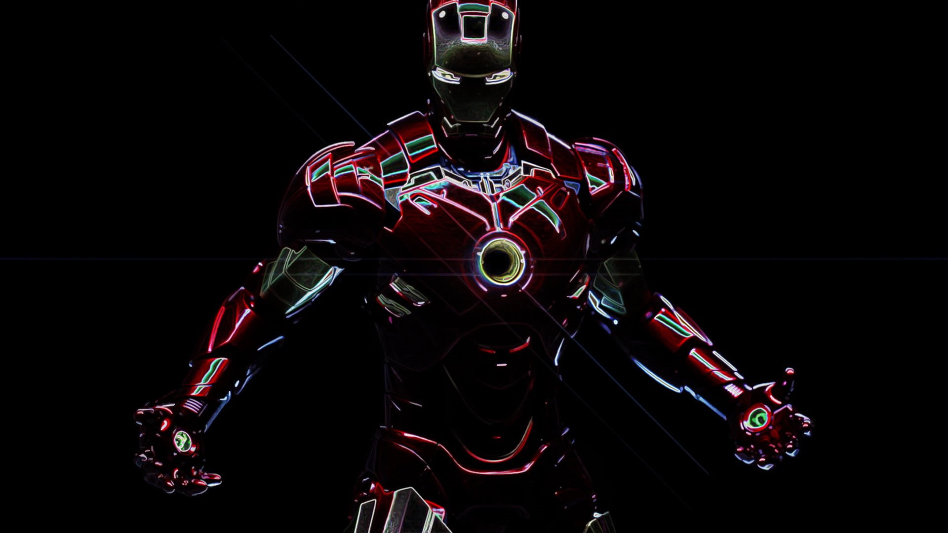 design, helmet, computer Graphic, indoors, dark, marvel, illuminated, science, creativity, Iron man, holding, standing, iron, headwear, studio shot, representation, HD Wallpaper
